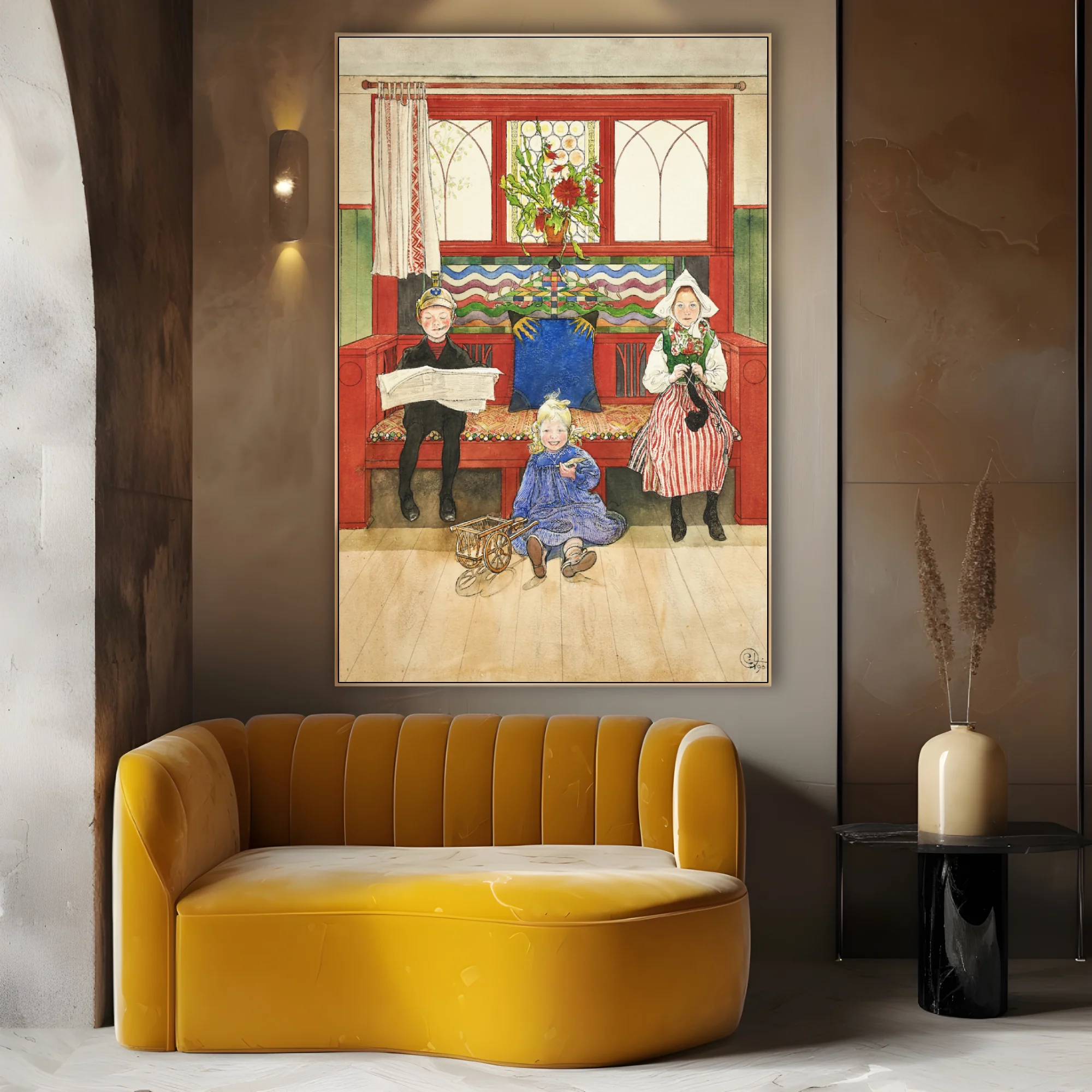 Padre, Madre, Bambino, Carl Larsson - Image 3