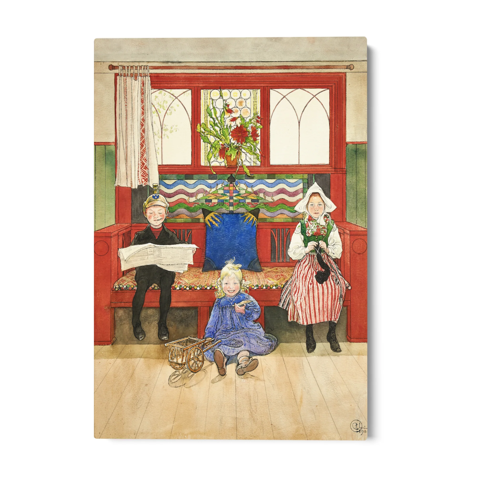Padre, Madre, Bambino, Carl Larsson - Image 4