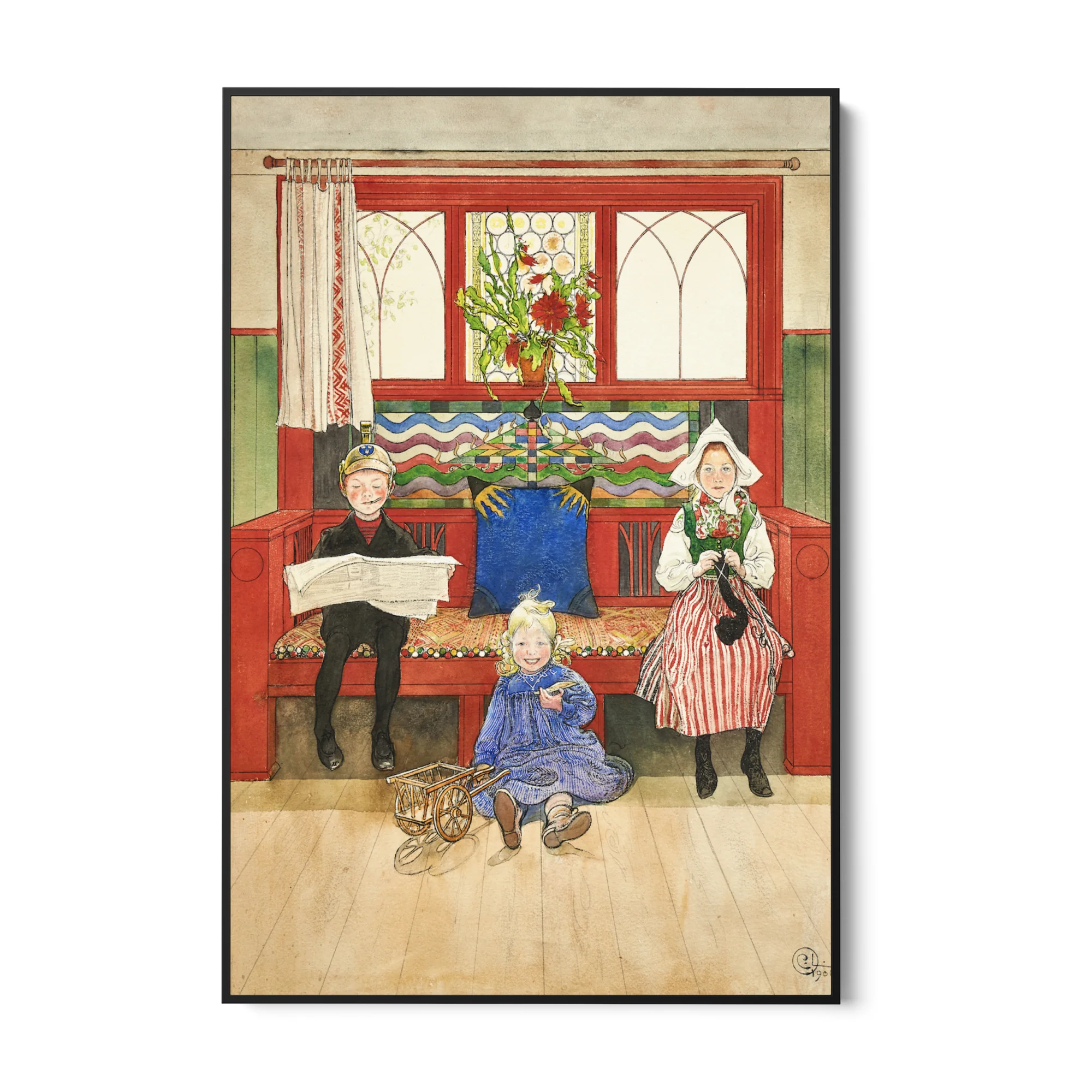 Padre, Madre, Bambino, Carl Larsson - Image 5