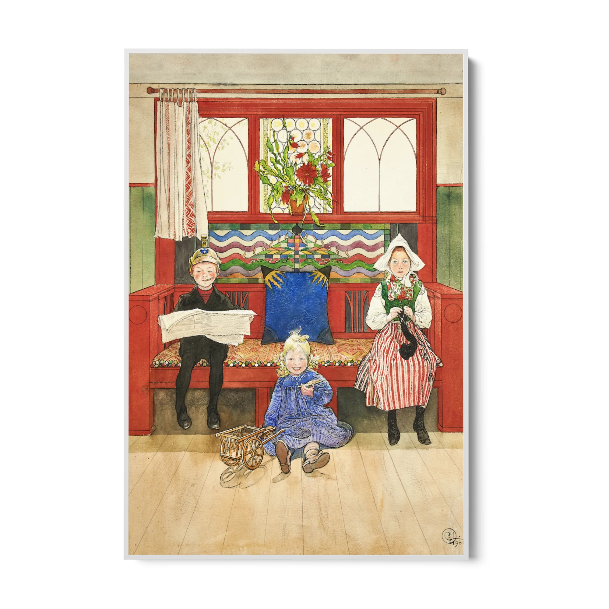 Padre, Madre, Bambino, Carl Larsson - Image 7