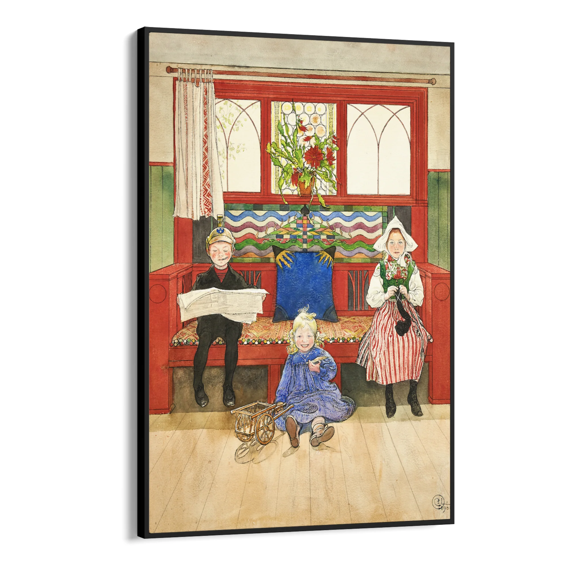 Padre, Madre, Bambino, Carl Larsson - Image 9