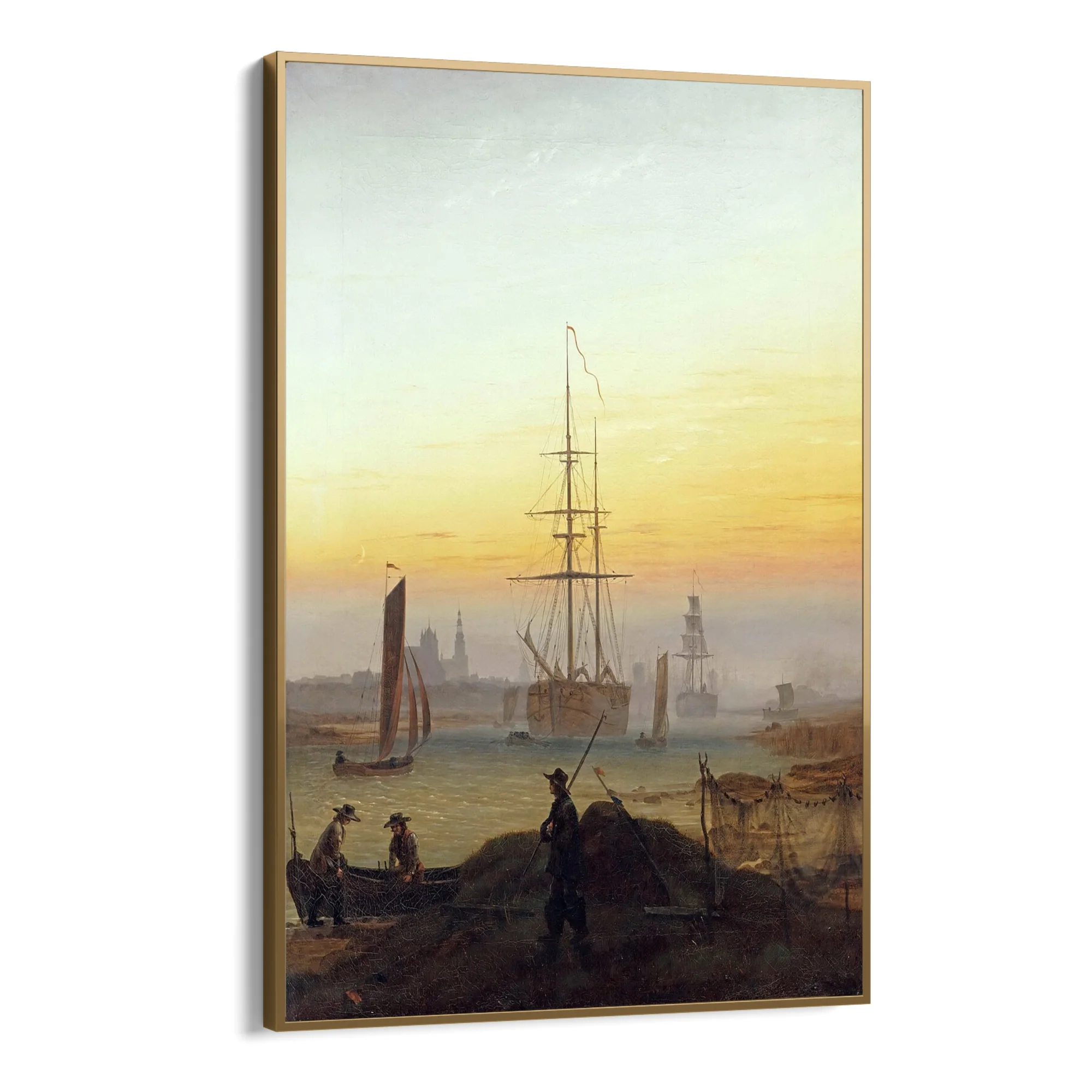 Porto di Greifswald, Caspar David Friedrich - Image 10
