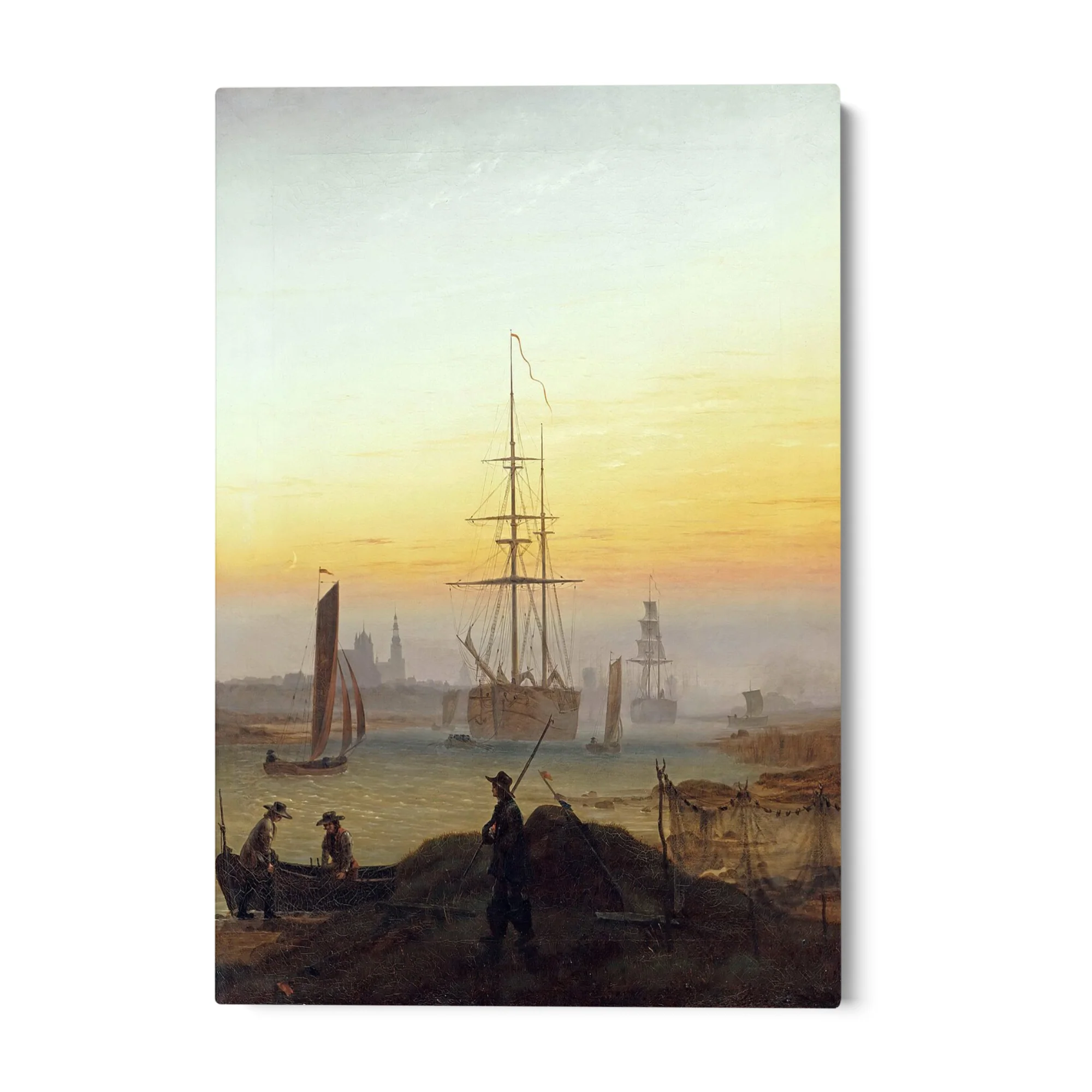 Porto di Greifswald, Caspar David Friedrich - Image 4