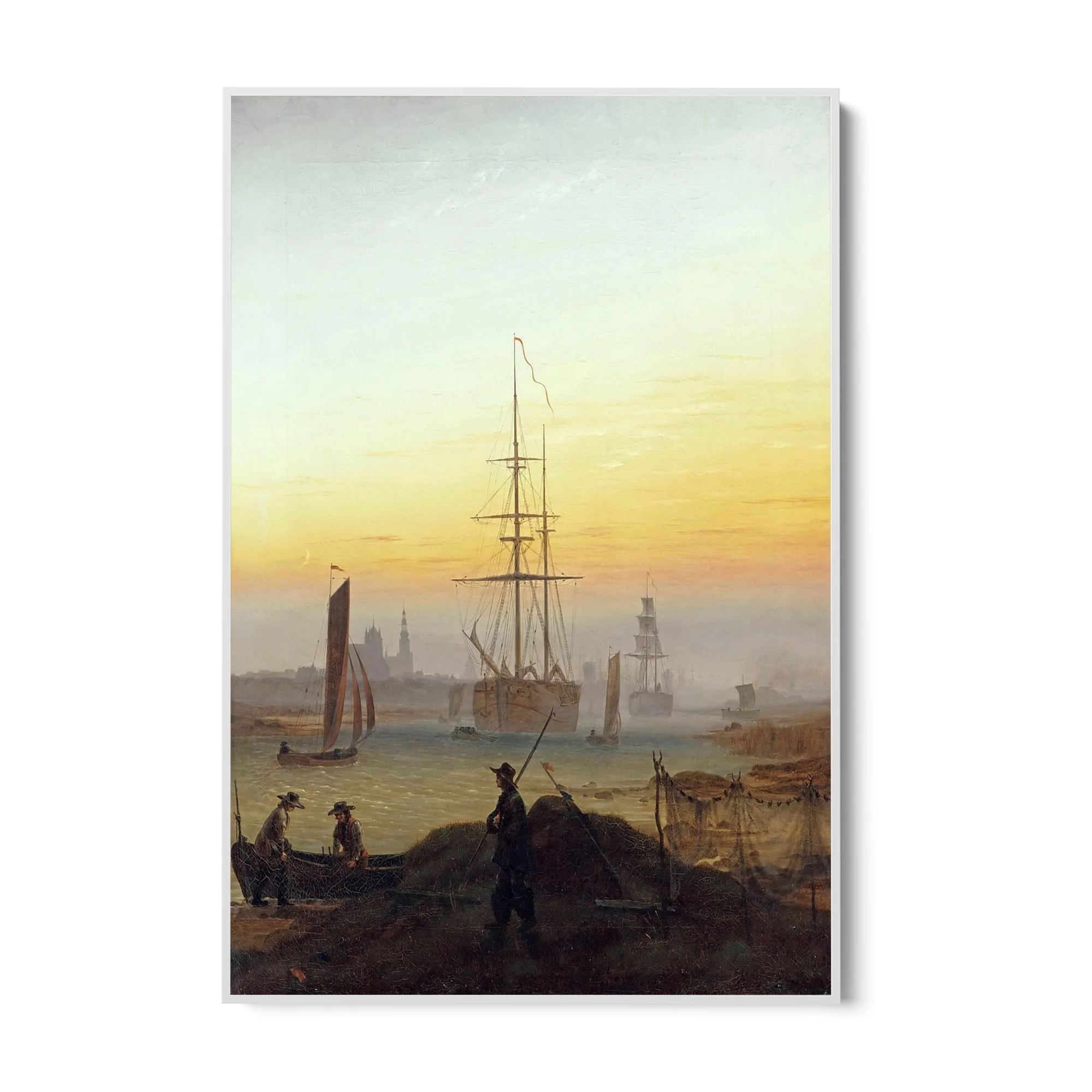 Porto di Greifswald, Caspar David Friedrich - Image 7