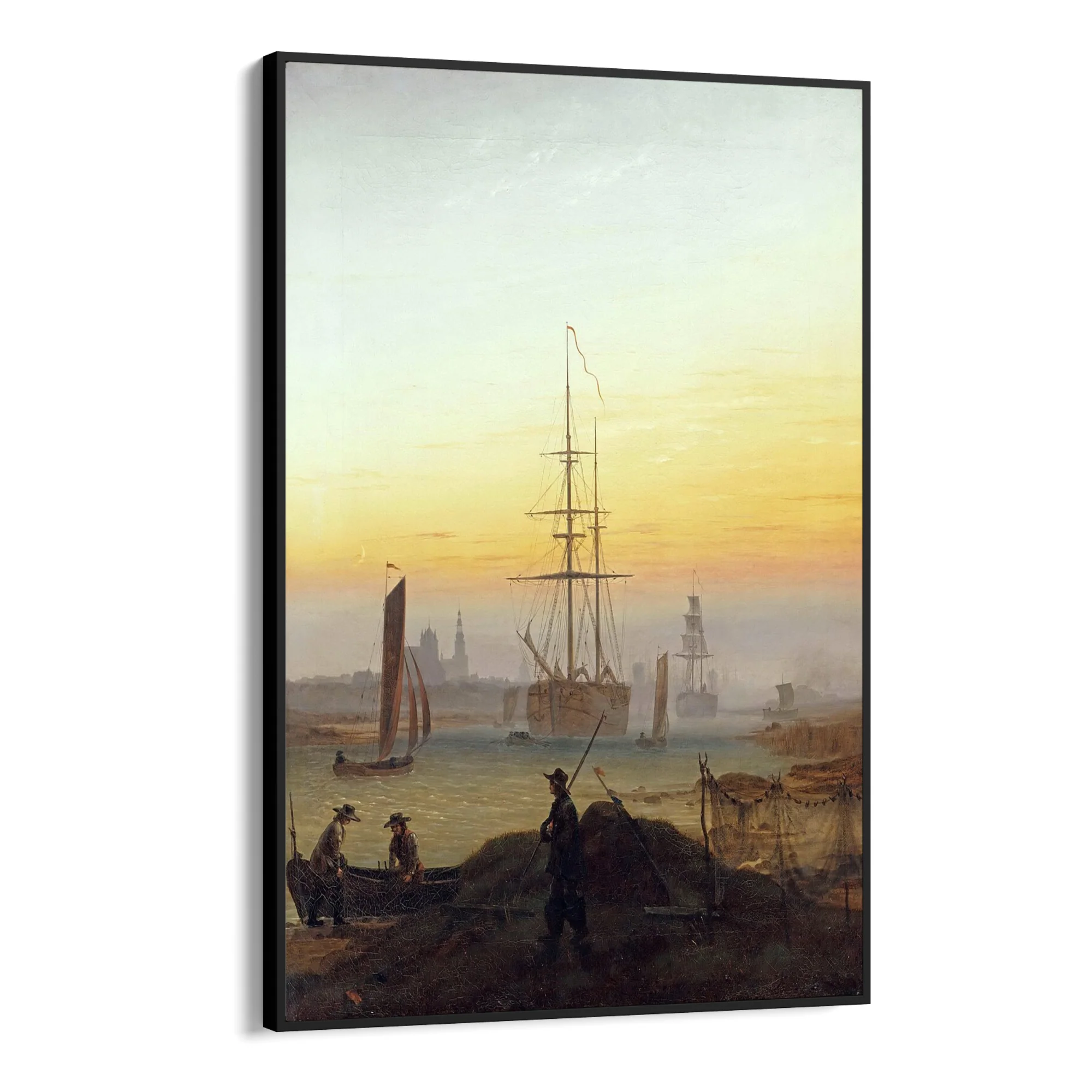 Porto di Greifswald, Caspar David Friedrich - Image 9