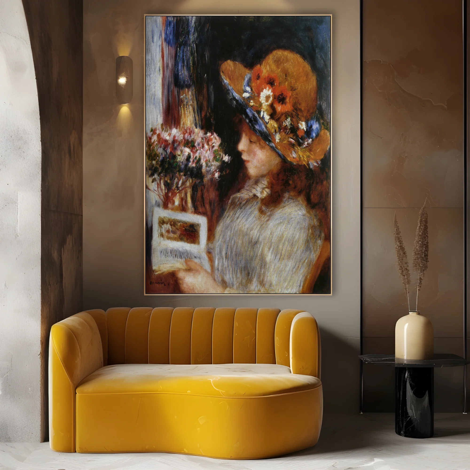 Ragazza che legge, Pierre Auguste Renoir - Image 3