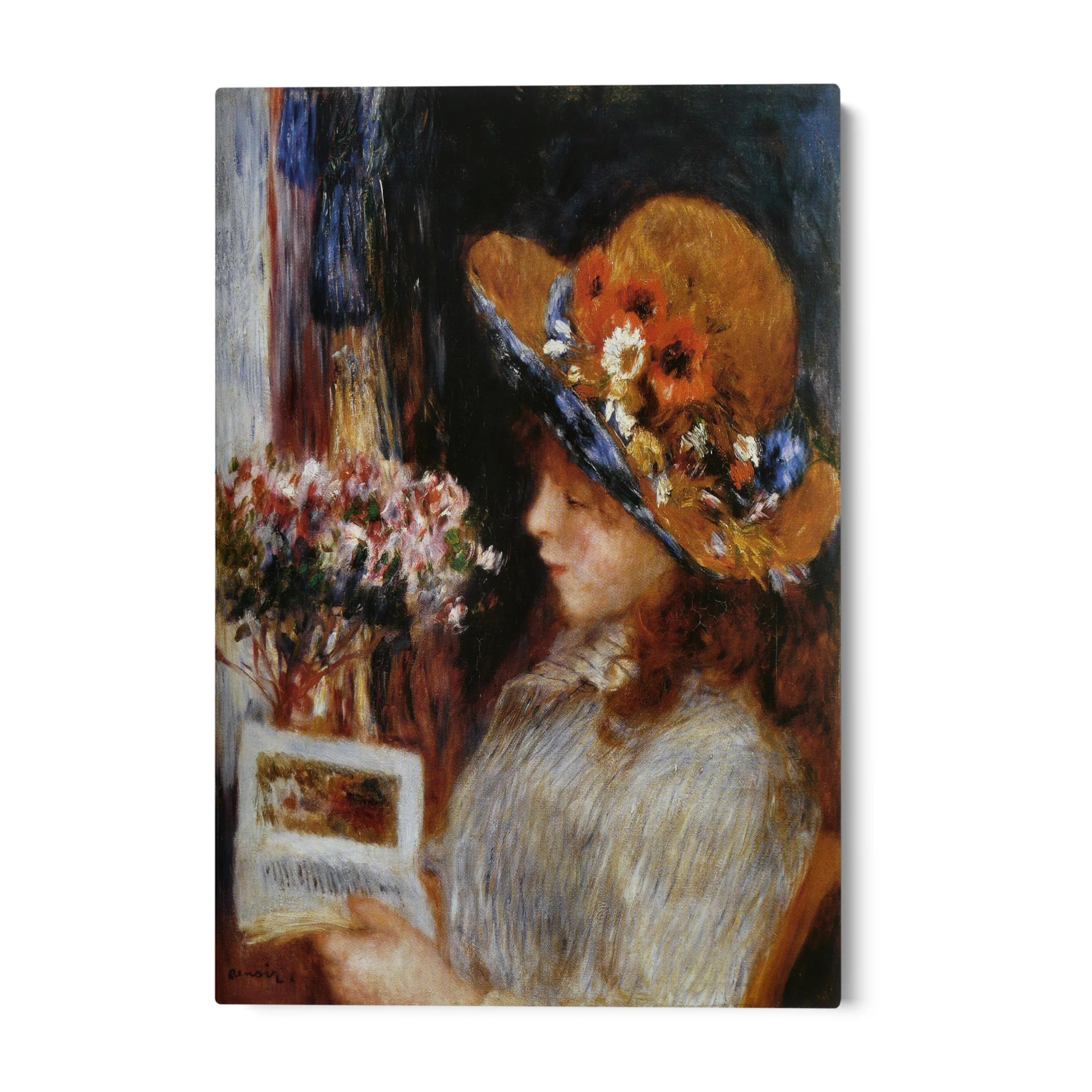 Ragazza che legge, Pierre Auguste Renoir - Image 4