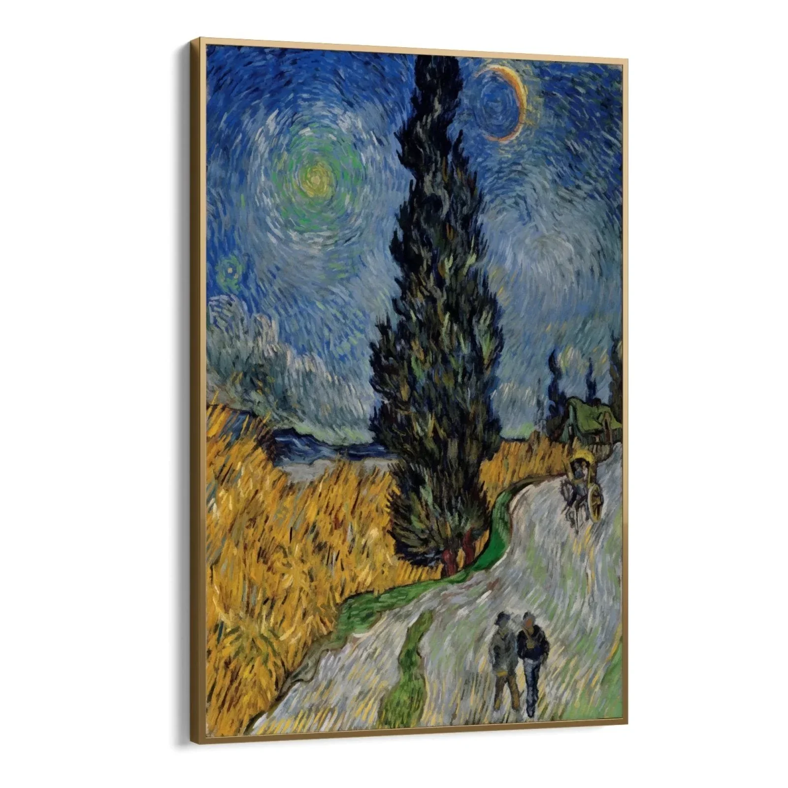 Road with Cypress and Star, Vincent Van Gogh - Image 10