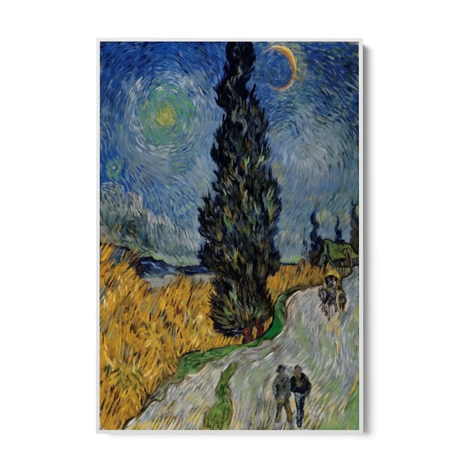 Road with Cypress and Star, Vincent Van Gogh - Image 11