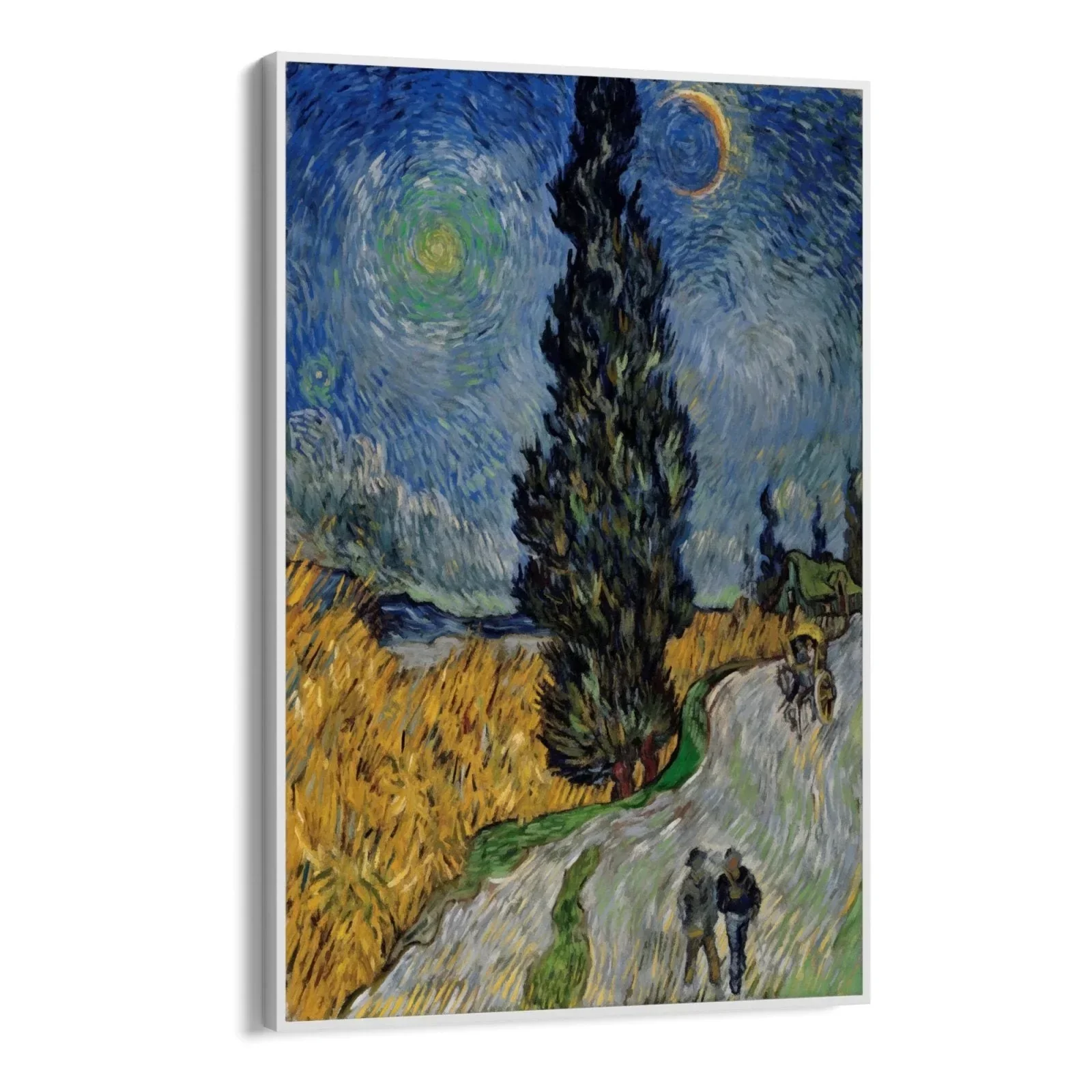 Road with Cypress and Star, Vincent Van Gogh - Image 12