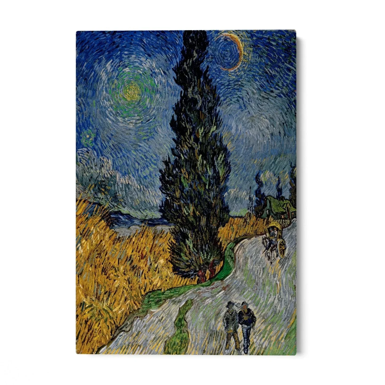 Road with Cypress and Star, Vincent Van Gogh - Image 5