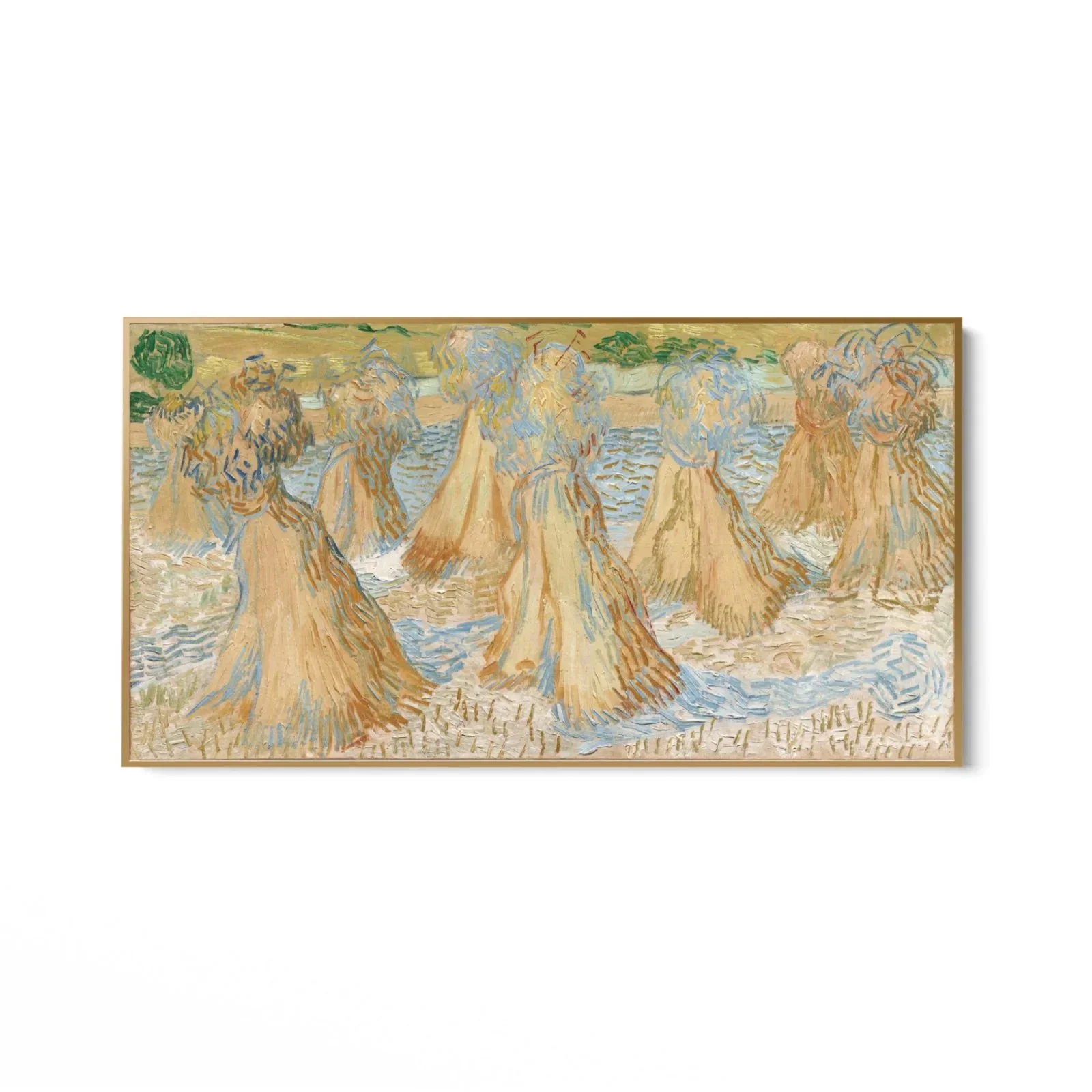 Sheaves of Wheat, Vincent Van Gogh - Image 8