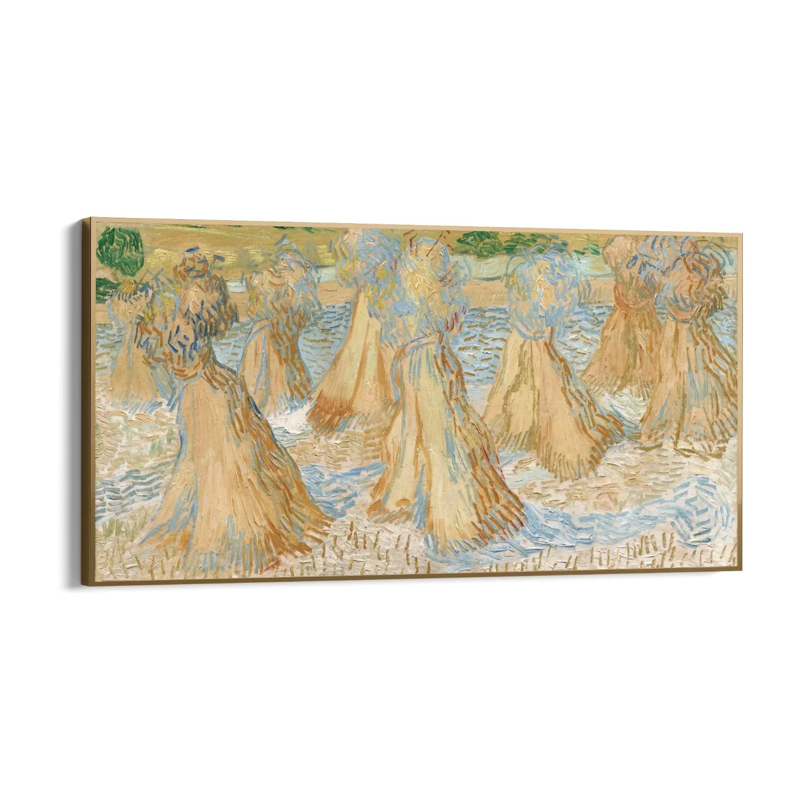 Sheaves of Wheat, Vincent Van Gogh - Image 9