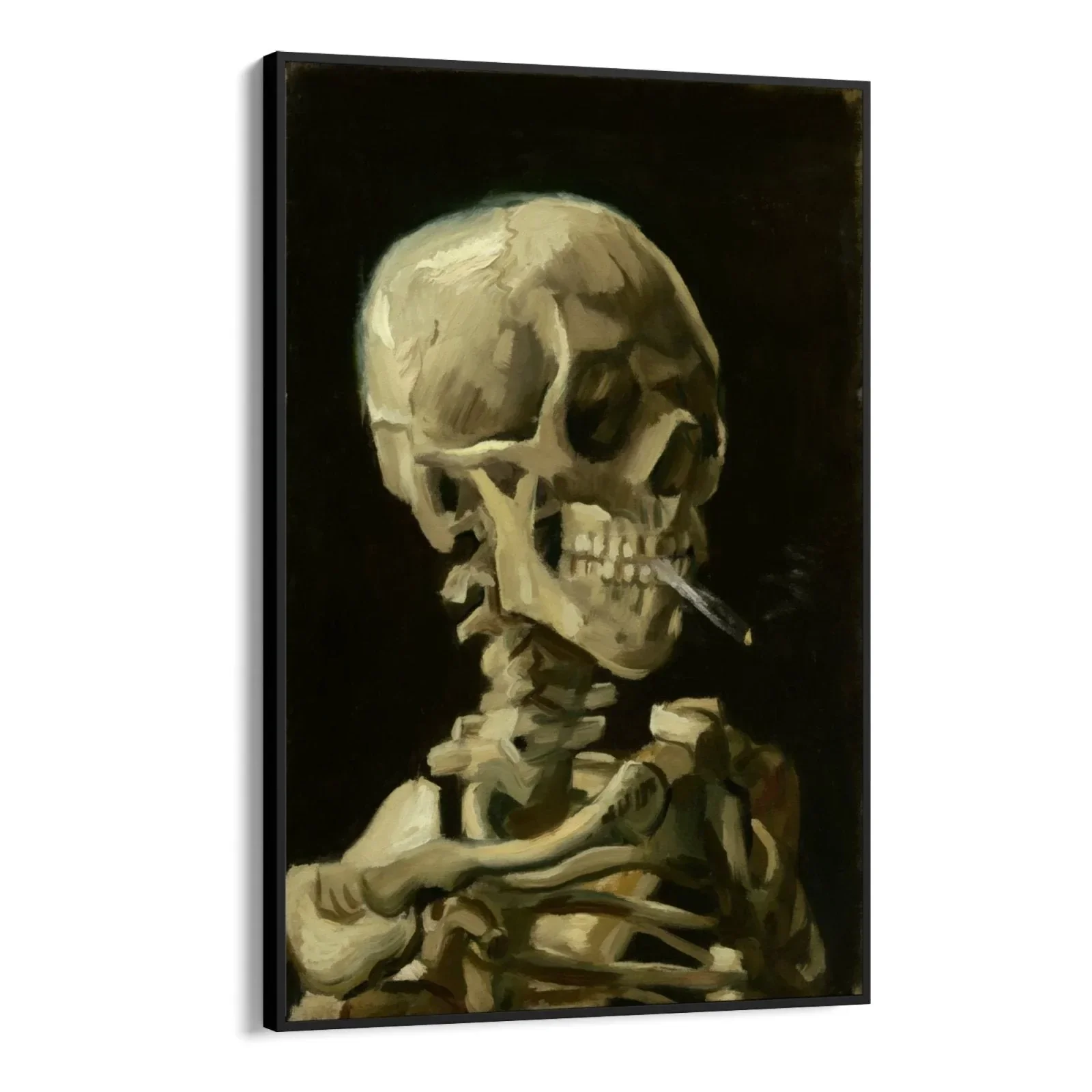 Skull with Cigarette, Vincent Van Gogh - Image 5