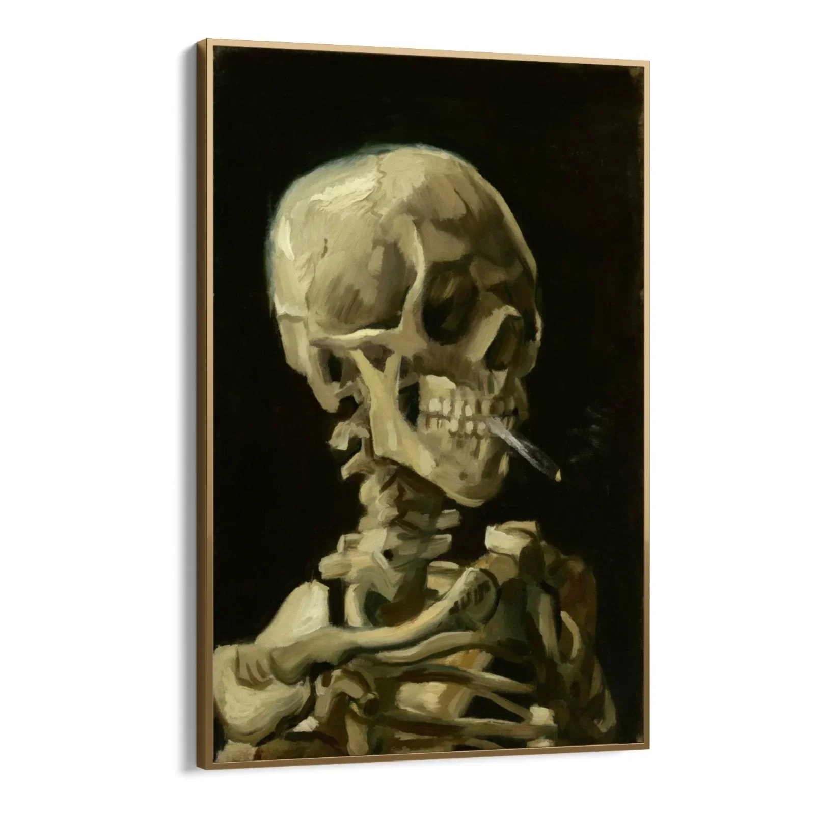 Skull with Cigarette, Vincent Van Gogh - Image 7