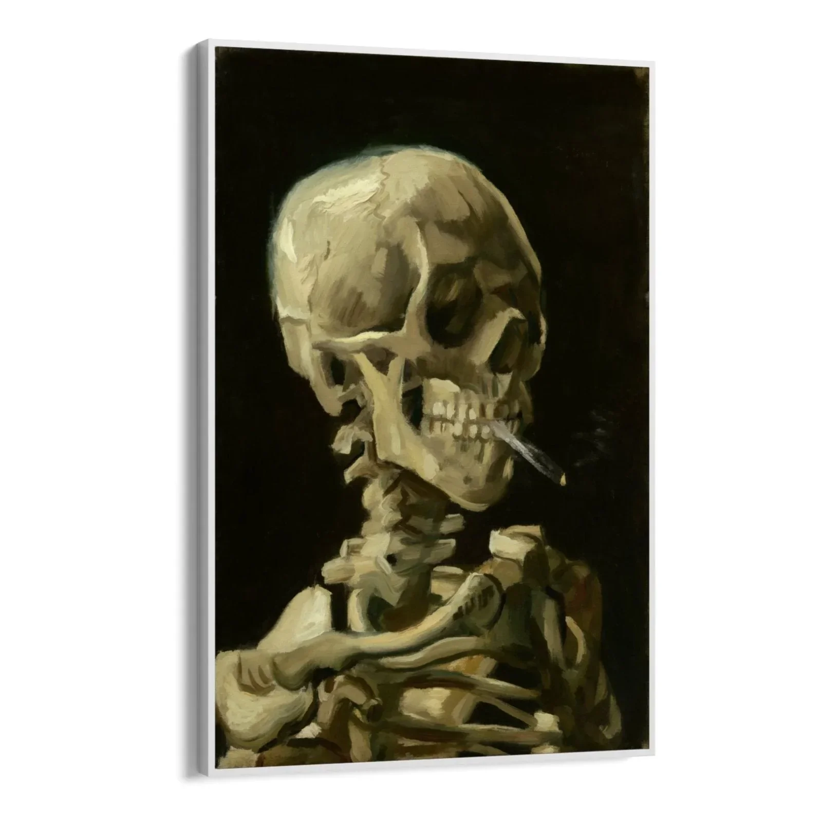 Skull with Cigarette, Vincent Van Gogh - Image 9