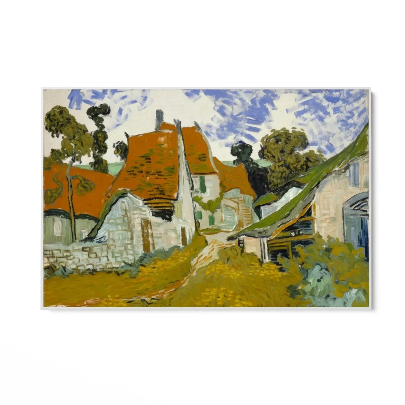 Street in Auvers-Sur-Oise, Vincent Van Gogh - Image 10