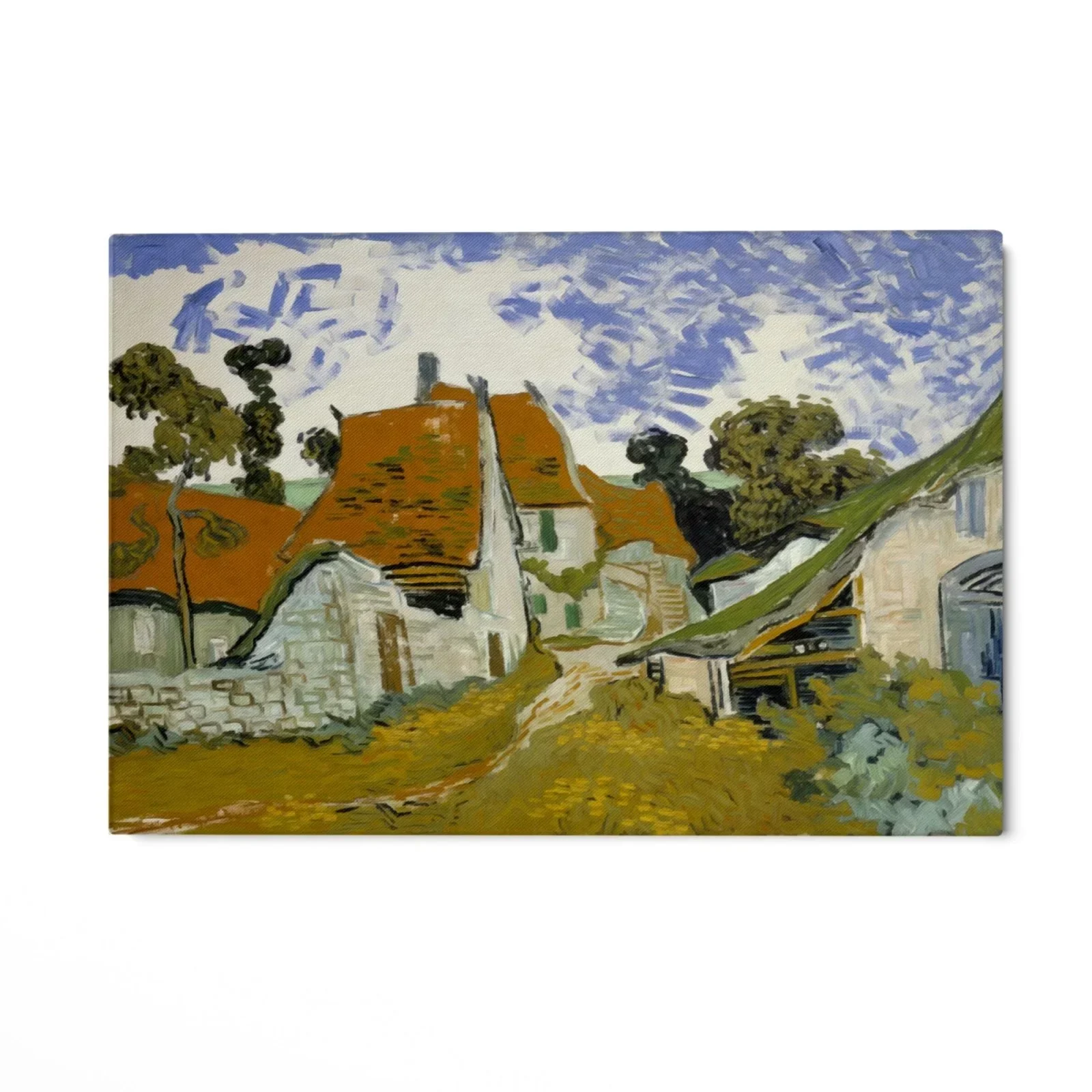 Street in Auvers-Sur-Oise, Vincent Van Gogh - Image 4