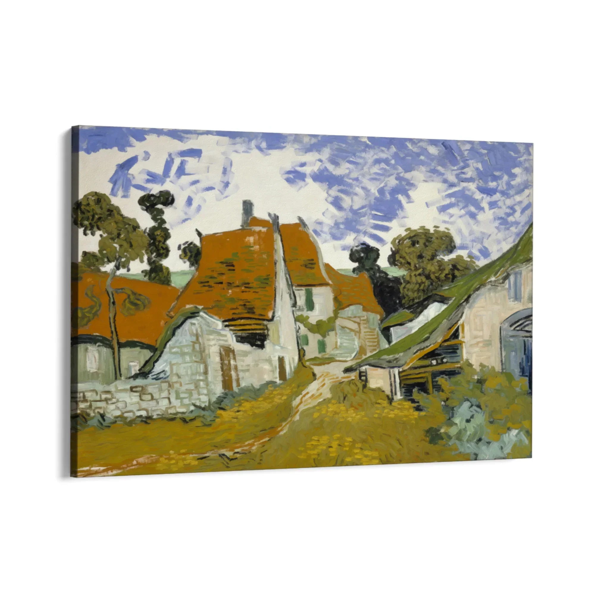 Street in Auvers-Sur-Oise, Vincent Van Gogh - Image 5