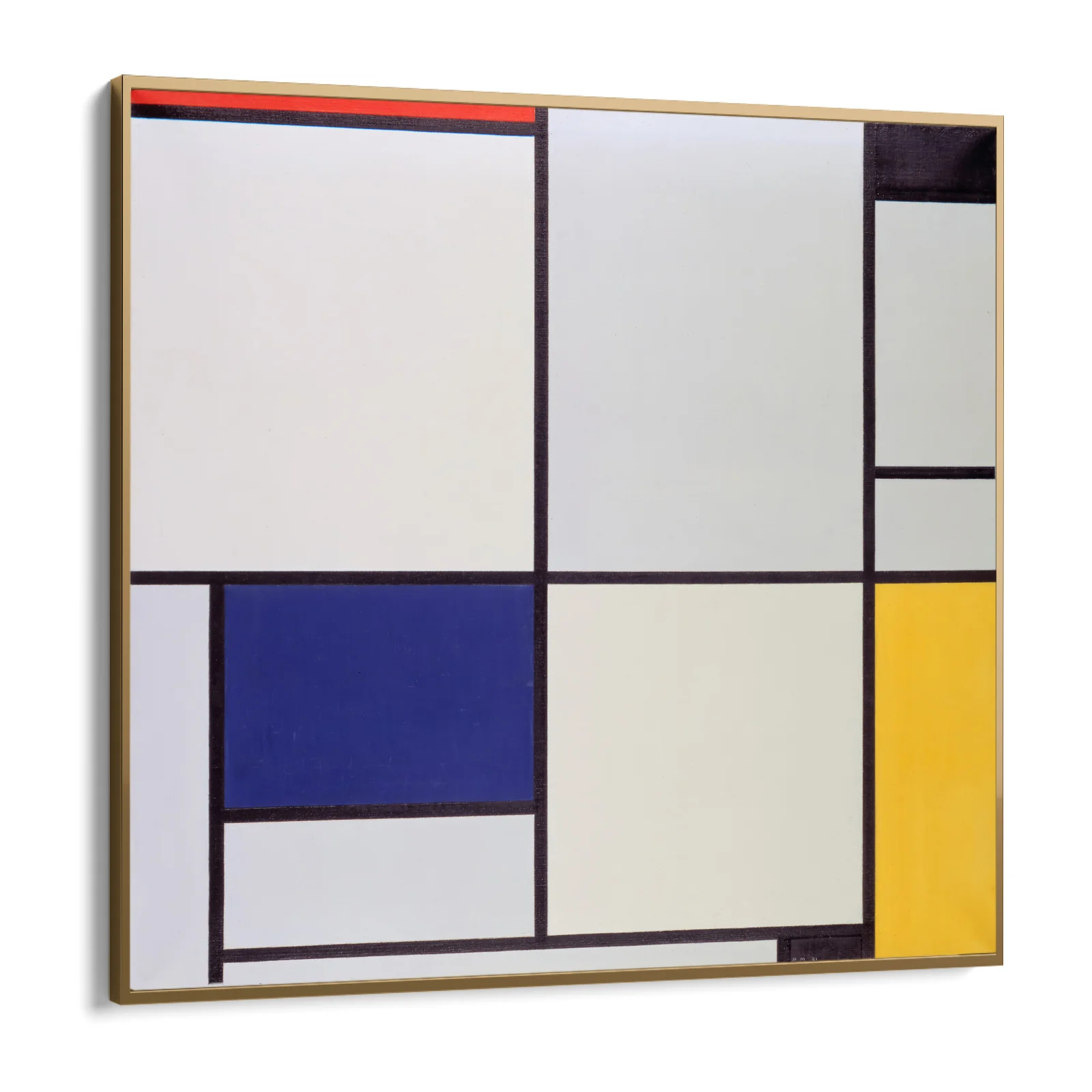 Tableau I Composition 1921, Piet Mondrian - Image 10