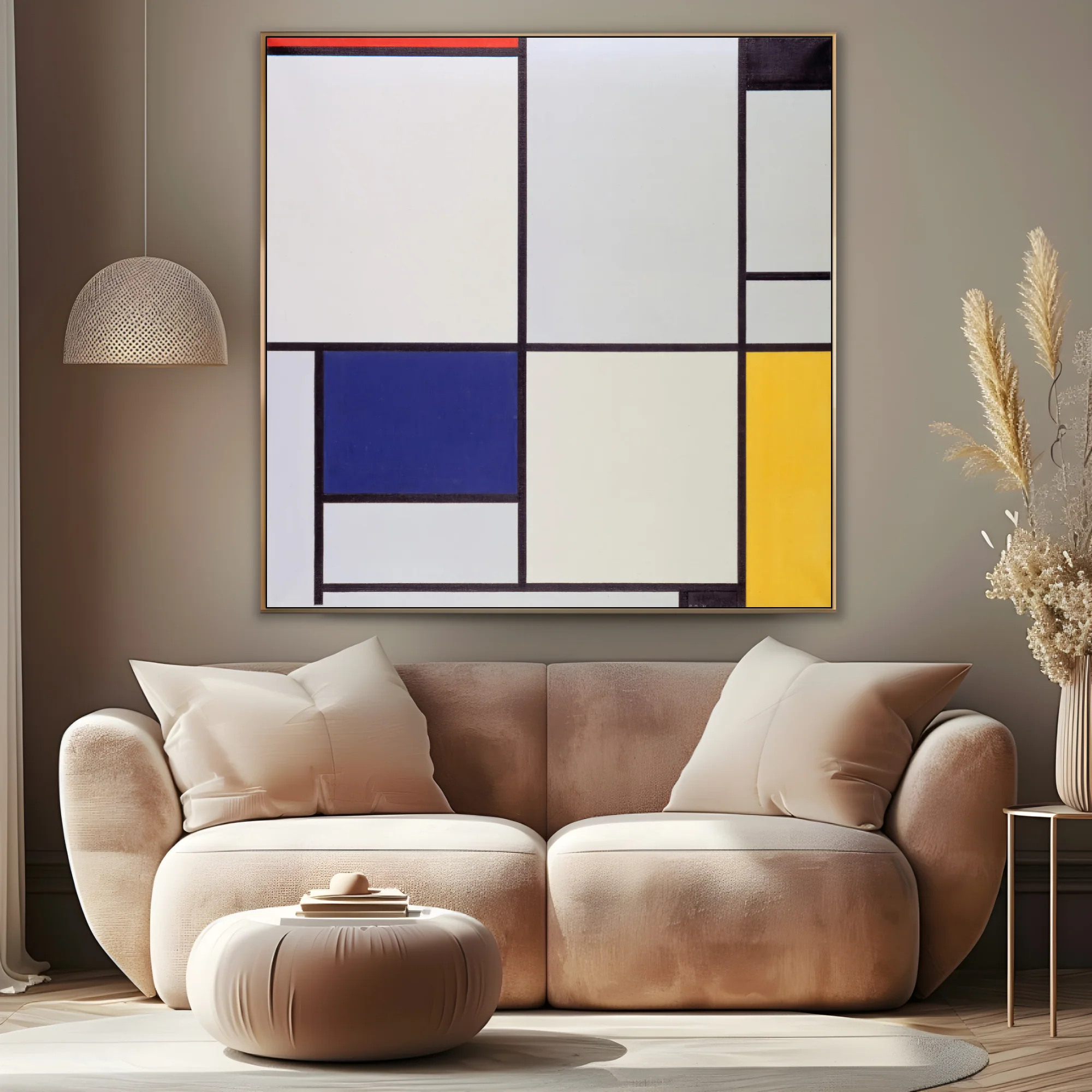 Tableau I Composition 1921, Piet Mondrian - Image 3