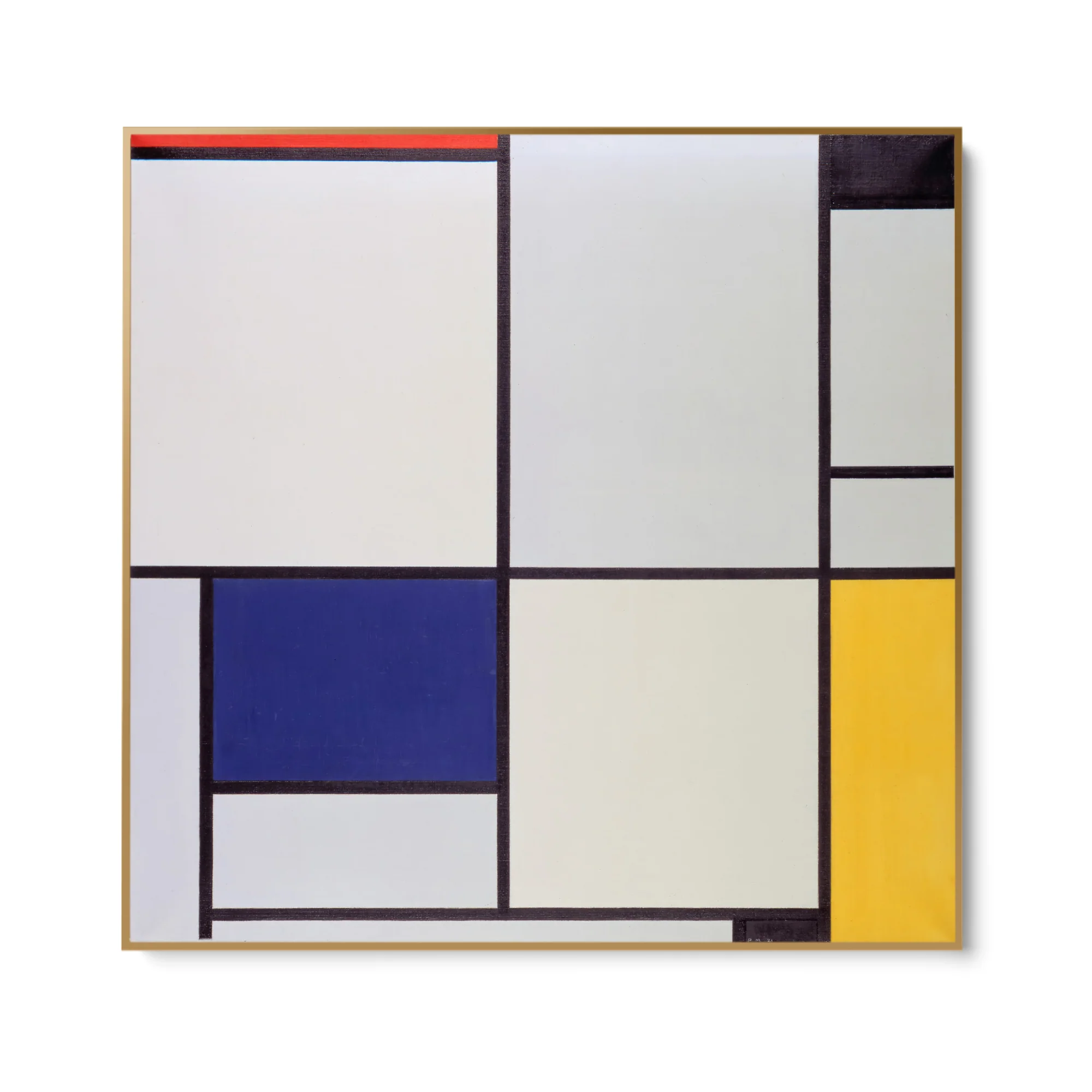 Tableau I Composition 1921, Piet Mondrian - Image 6