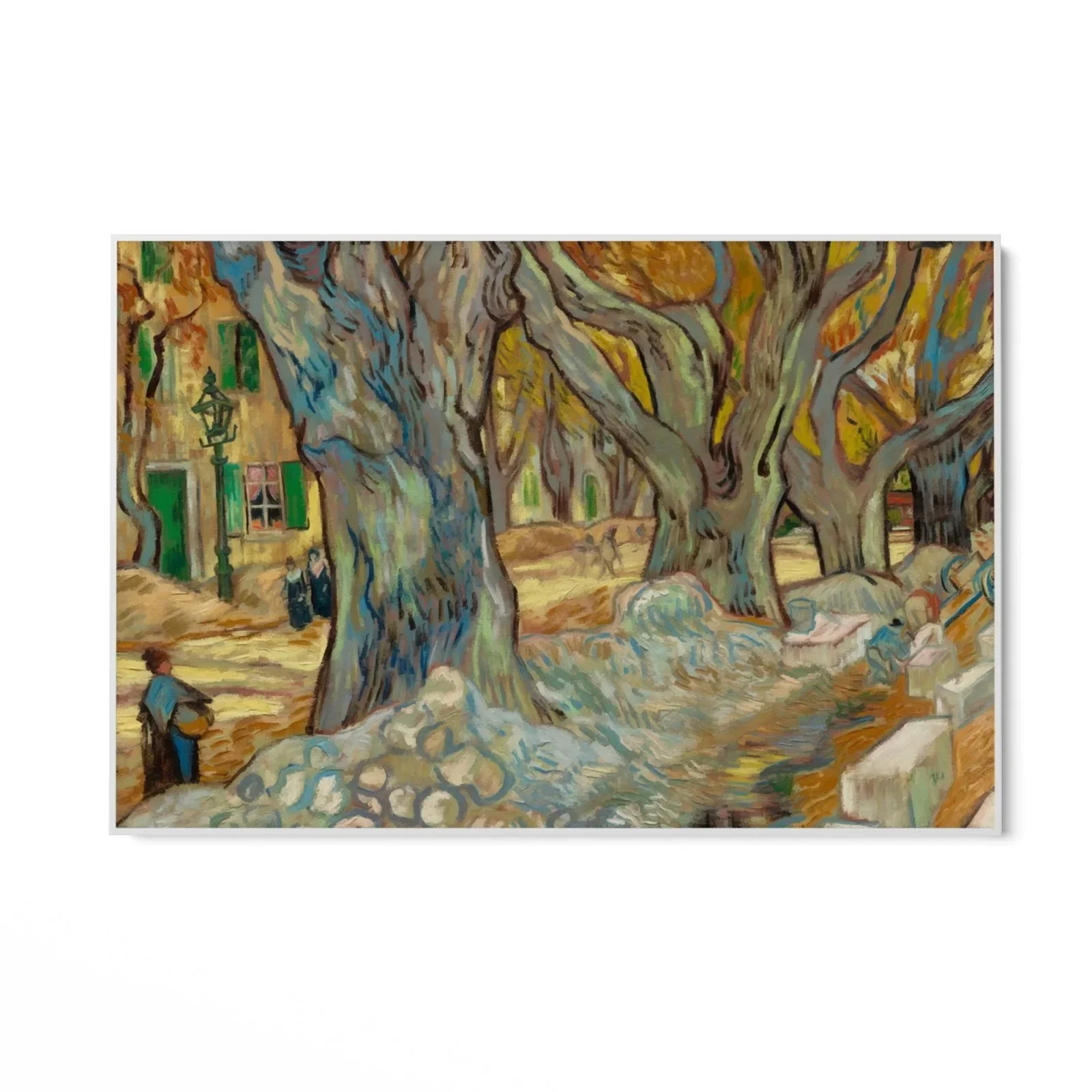The Large Plane Trees, Vincent Van Gogh - Image 10