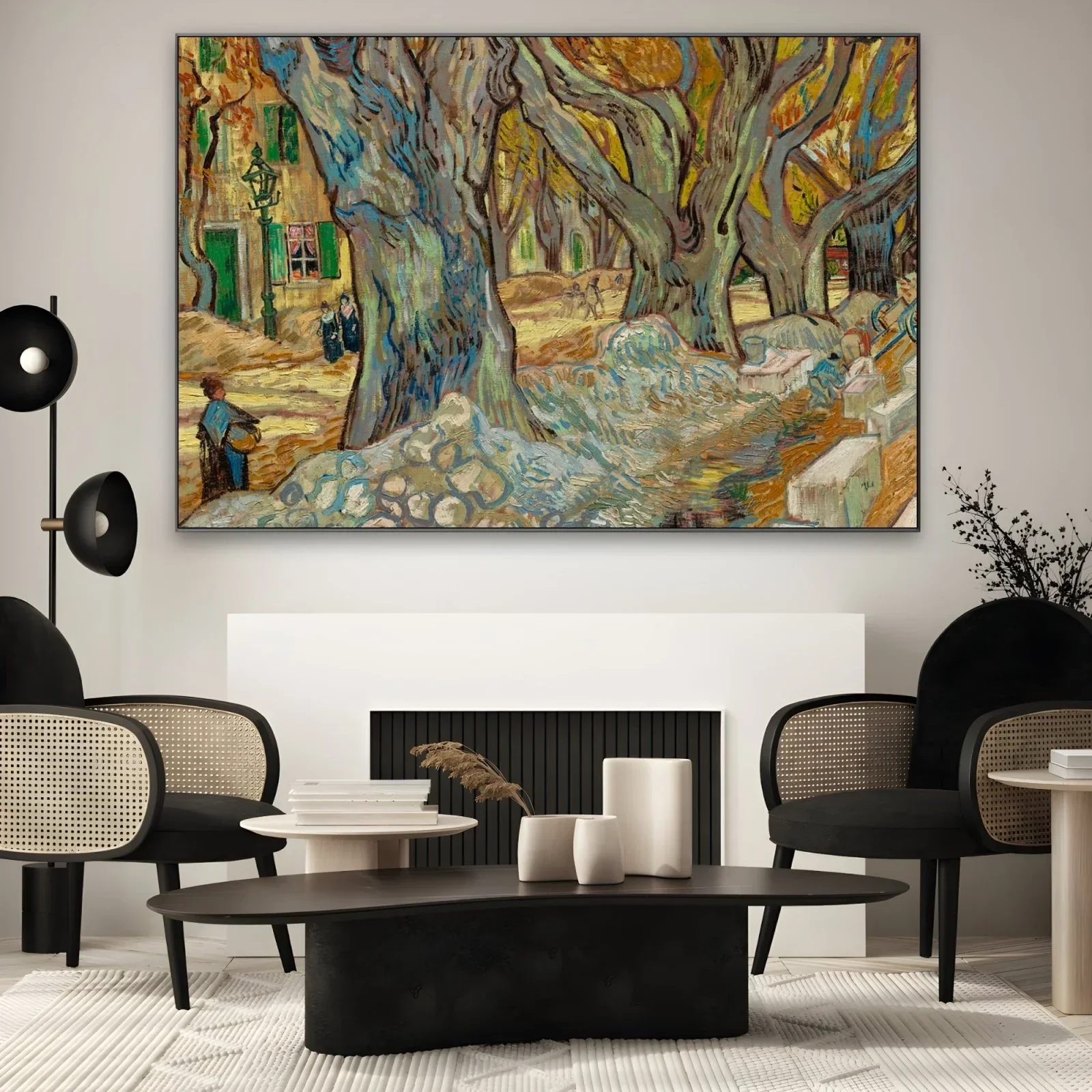 The Large Plane Trees, Vincent Van Gogh - Image 3