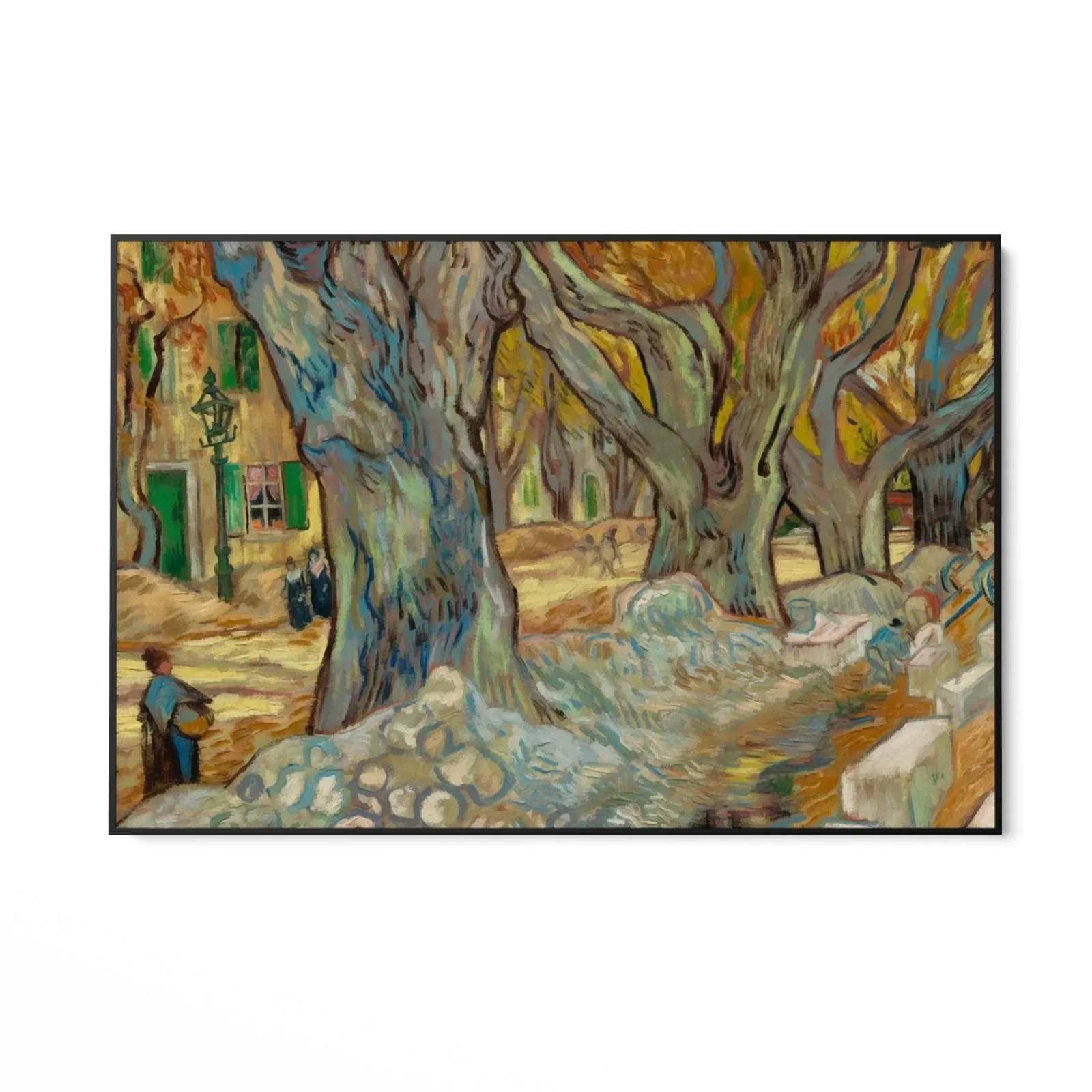 The Large Plane Trees, Vincent Van Gogh - Image 6