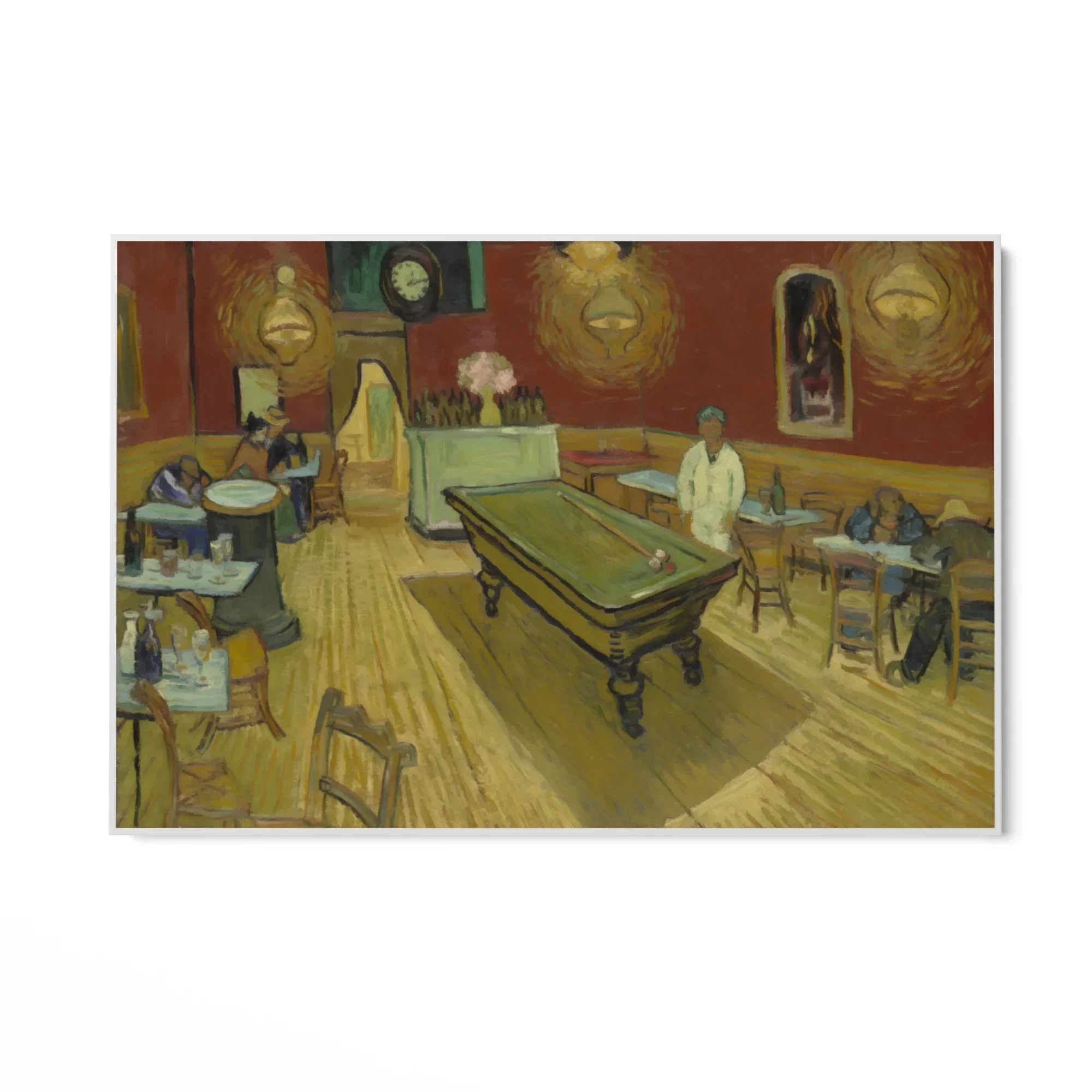 The Night Cafe, Vincent Van Gogh - Image 7
