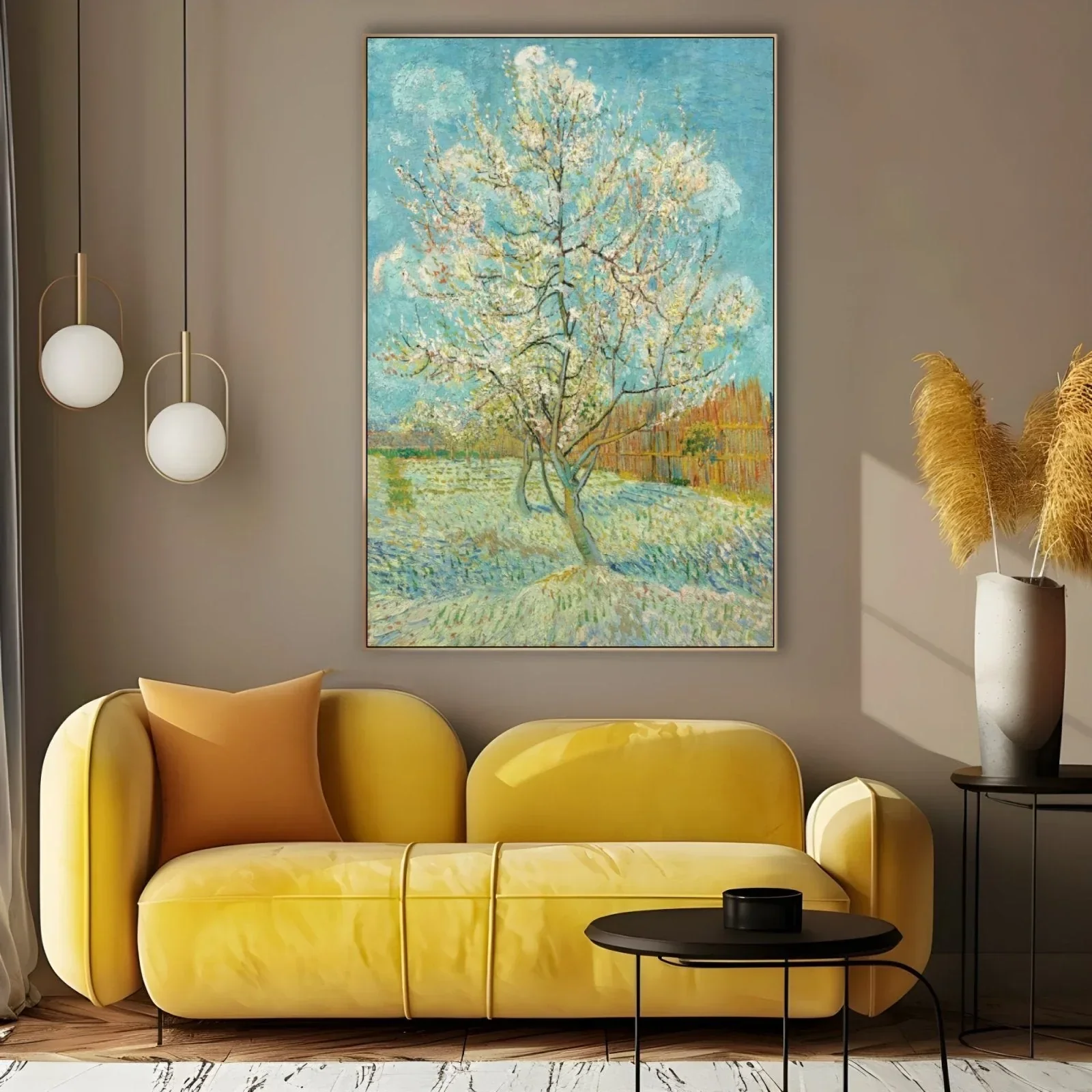 The Pink Peach Tree, Vincent Van Gogh - Image 2