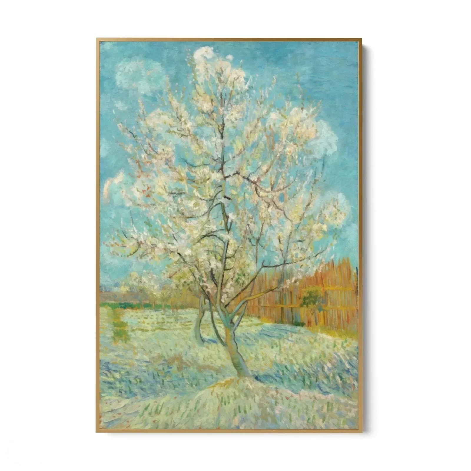 The Pink Peach Tree, Vincent Van Gogh - Image 6