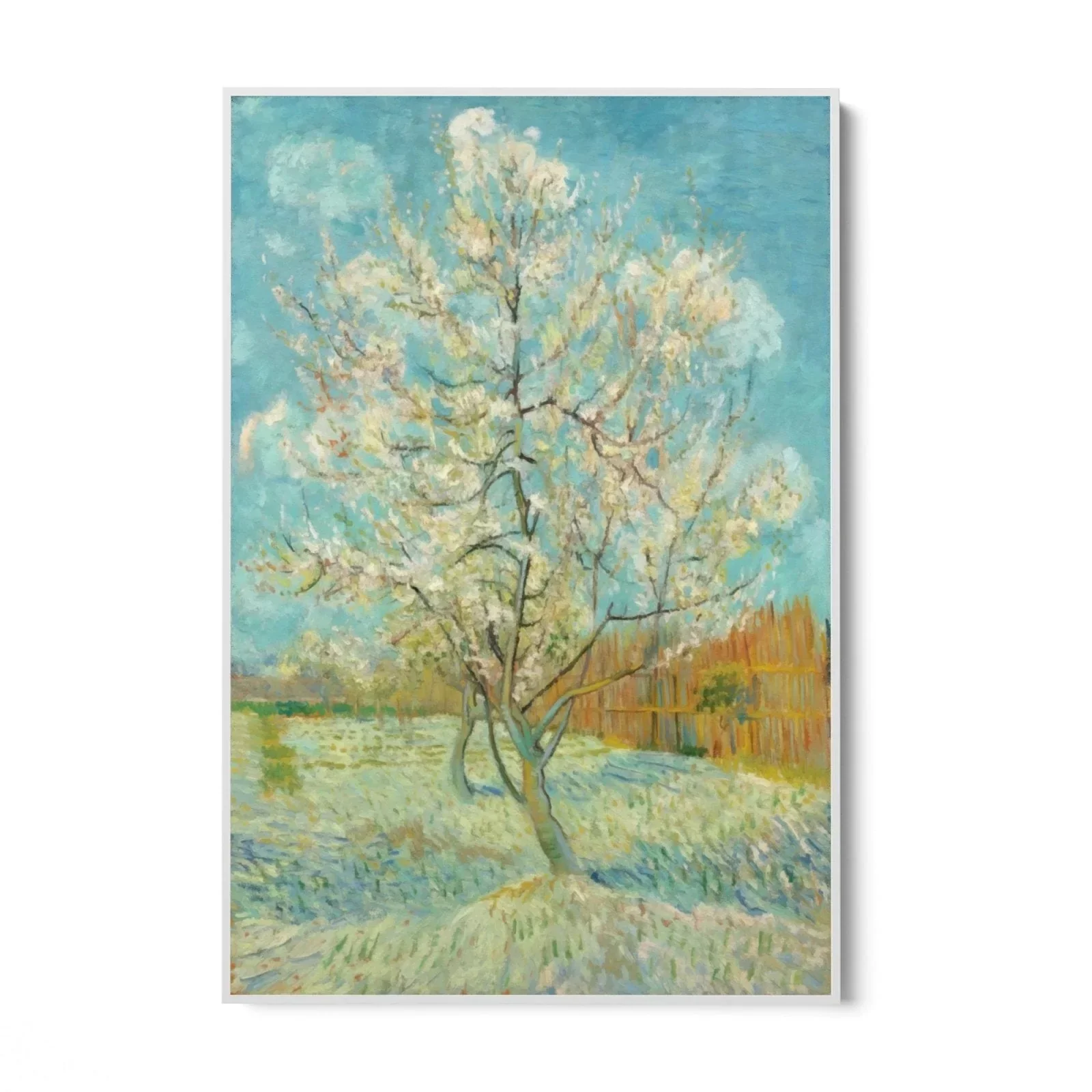 The Pink Peach Tree, Vincent Van Gogh - Image 8