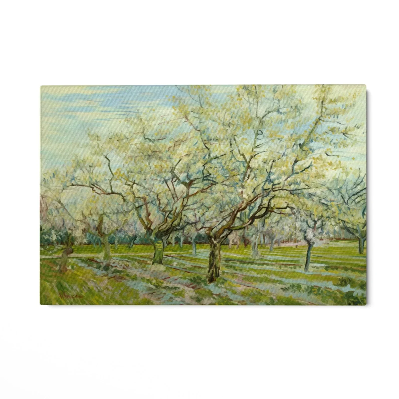 The White Orchard 1888, Vincent Van Gogh - Image 4