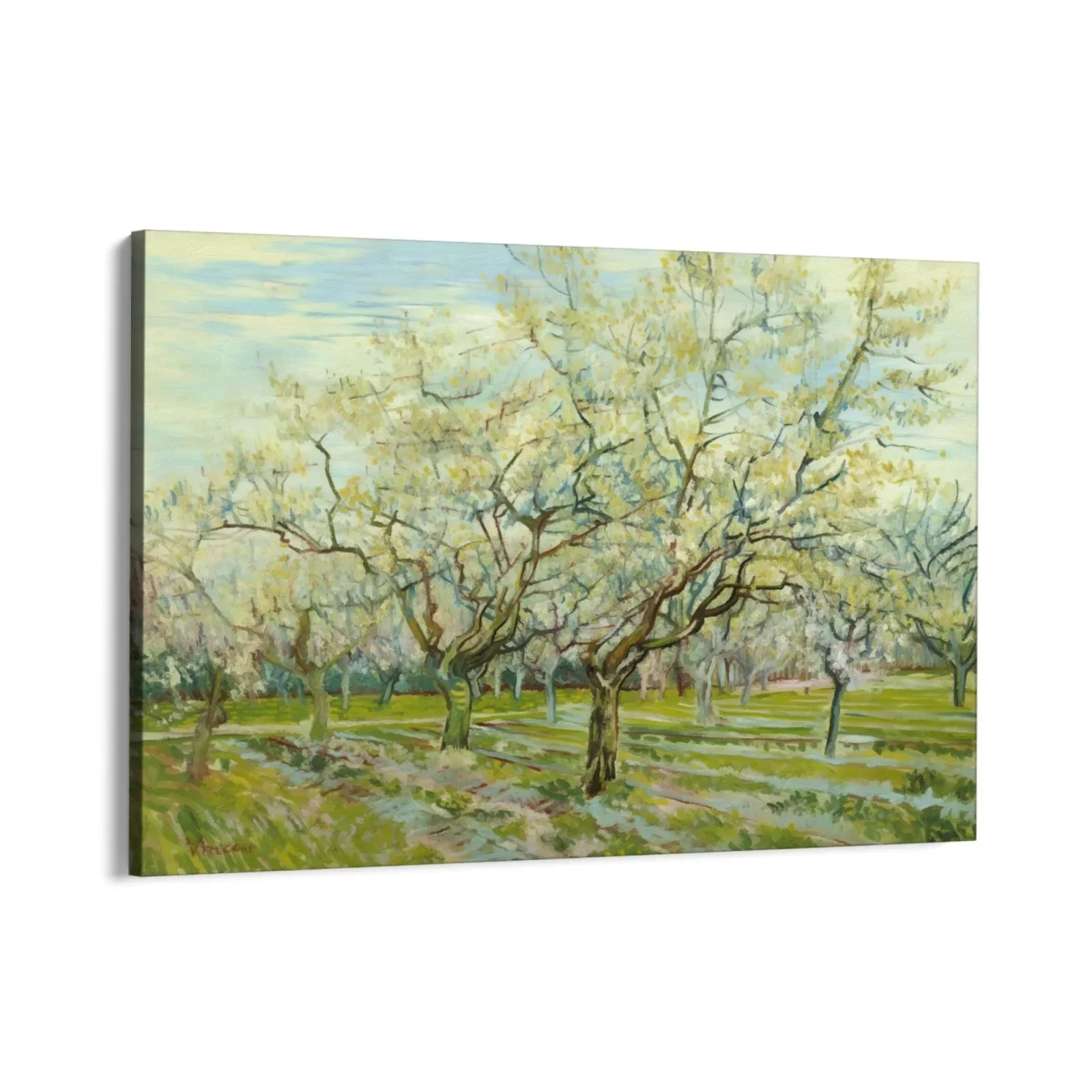 The White Orchard 1888, Vincent Van Gogh - Image 5