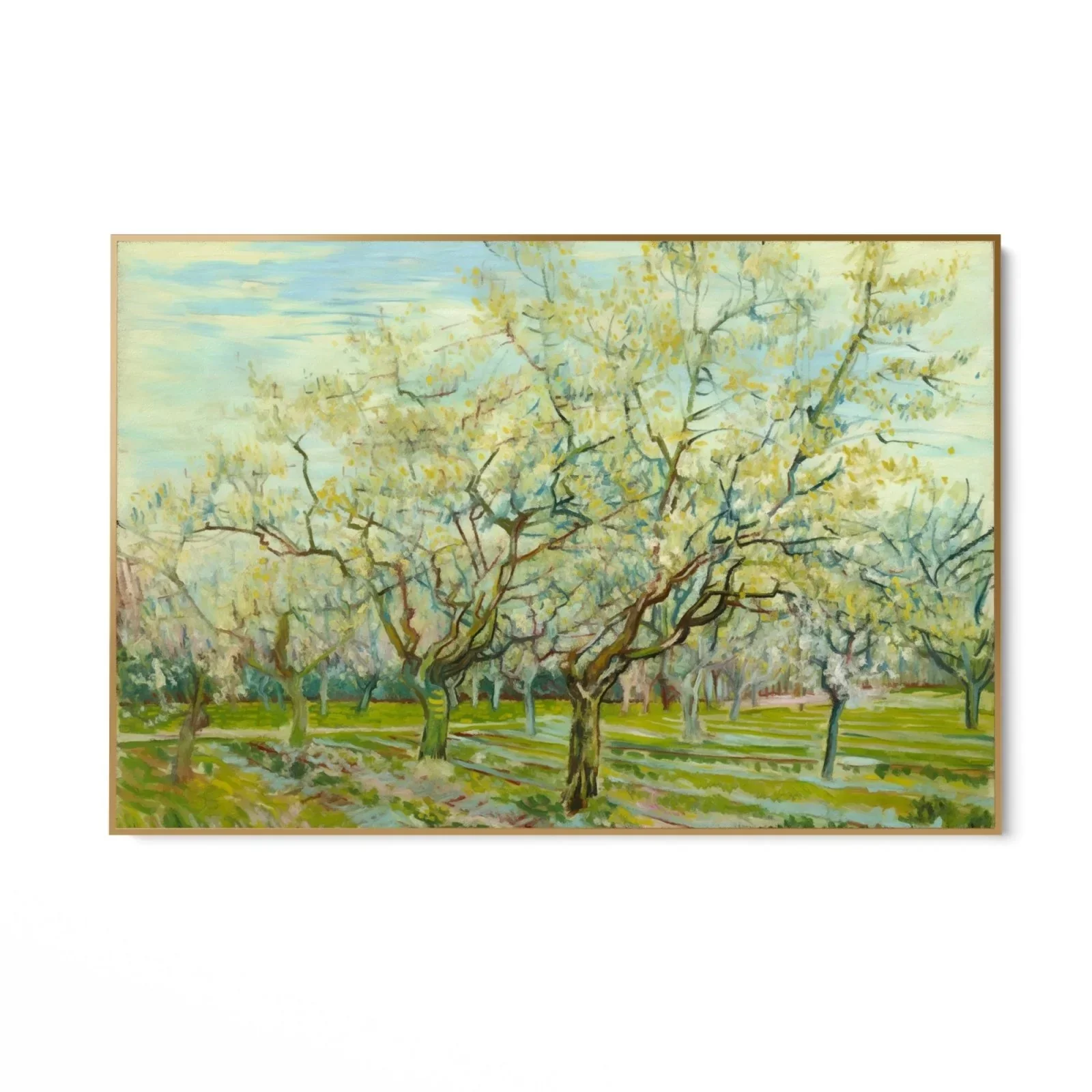 The White Orchard 1888, Vincent Van Gogh - Image 8