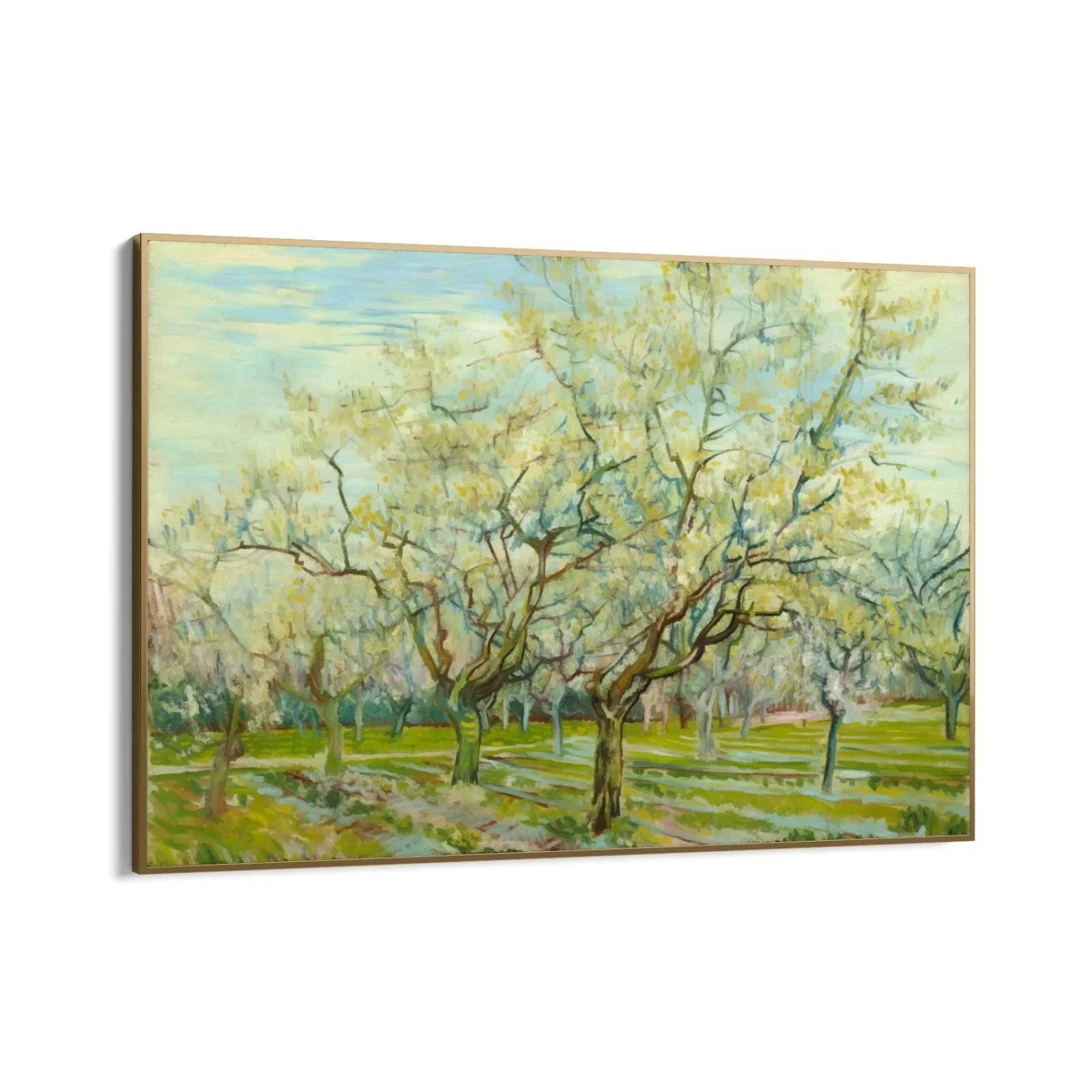 The White Orchard 1888, Vincent Van Gogh - Image 9