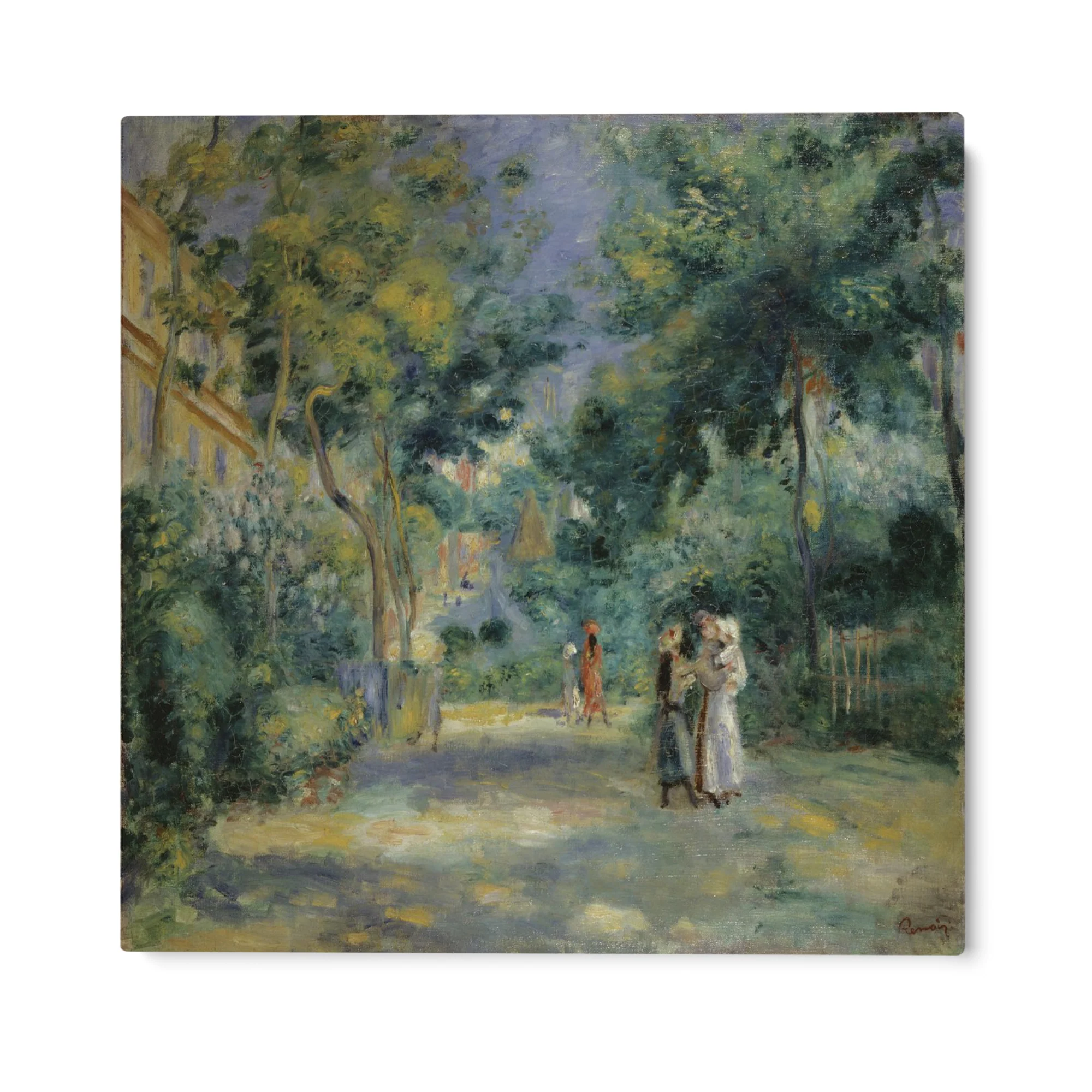 Un giardino a Montmartre, Pierre Auguste Renoir - Image 4