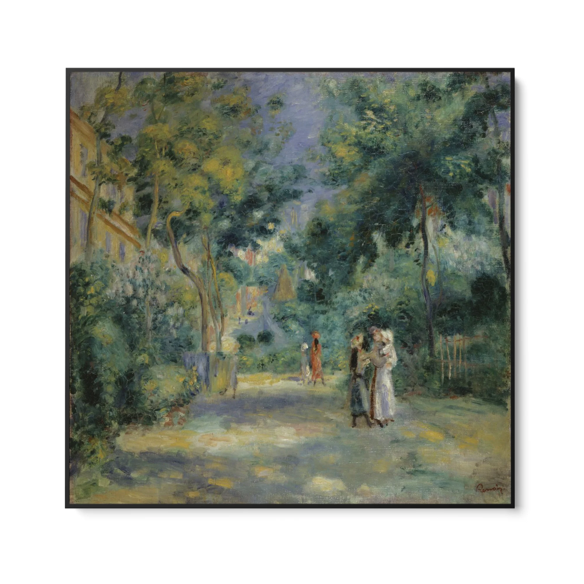 Un giardino a Montmartre, Pierre Auguste Renoir - Image 5