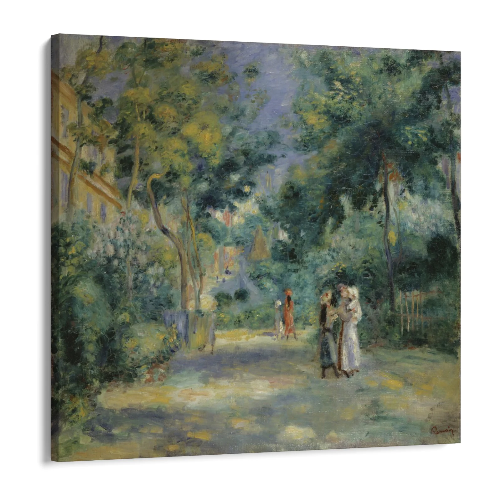 Un giardino a Montmartre, Pierre Auguste Renoir - Image 8