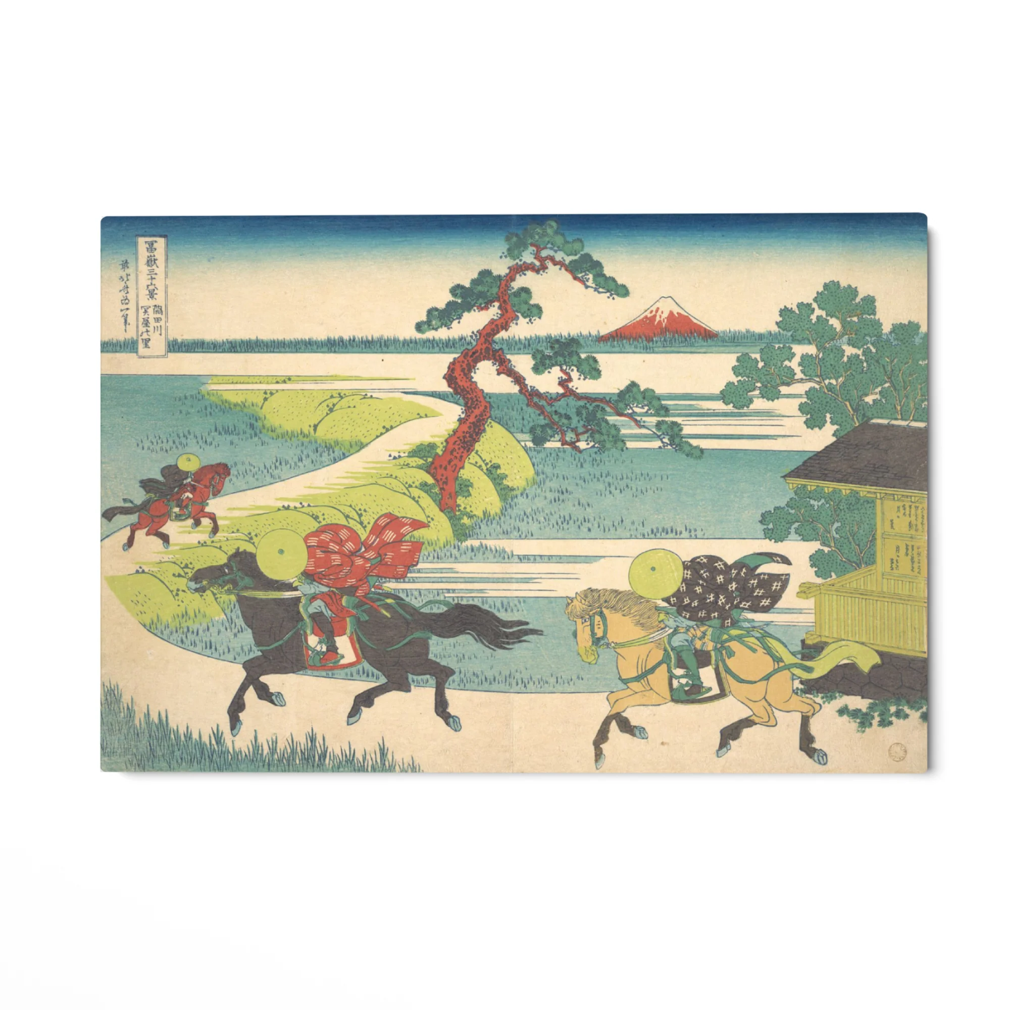 Veduta del villaggio di Sekiya sul fiume Sumida, Katsushika Hokusai - Image 4
