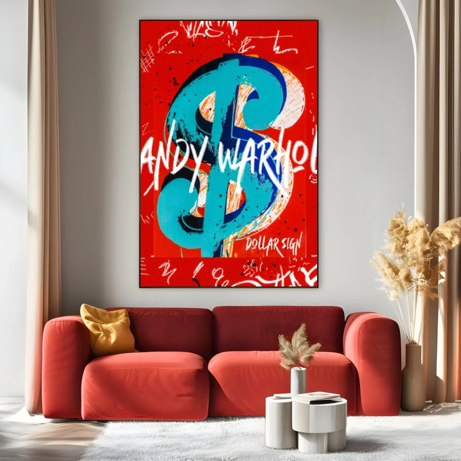 Warhol Dollar Sign - Image 3