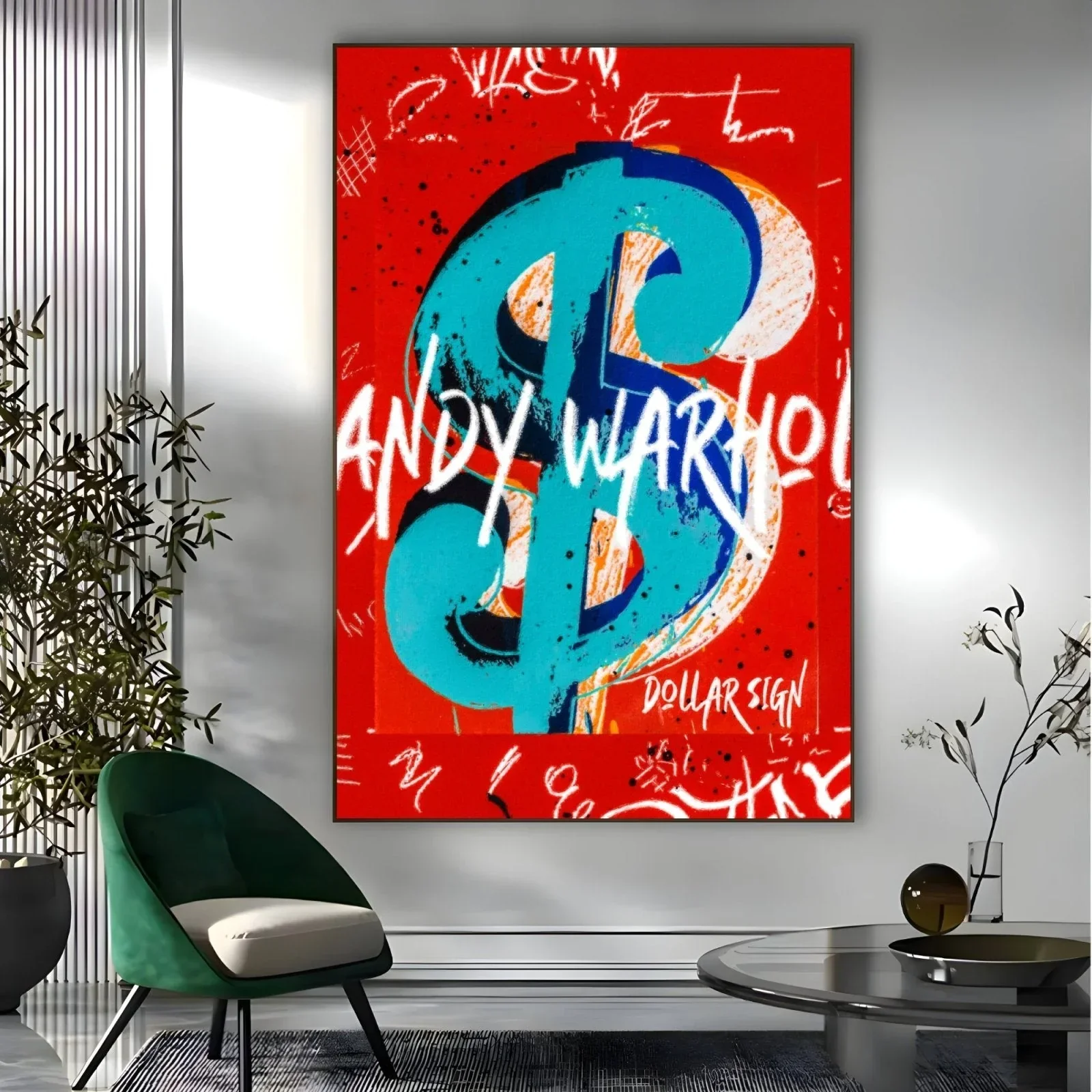 Warhol Dollar Sign - Image 4
