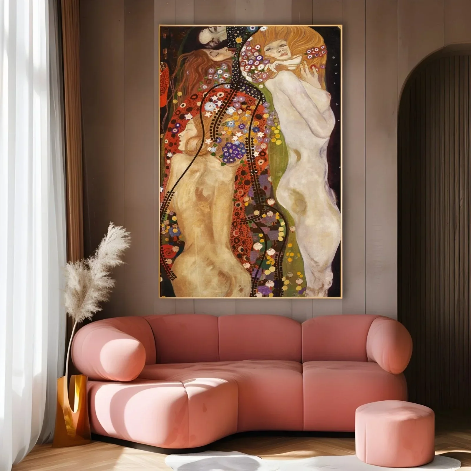 Water Serpents, Klimt - Image 4