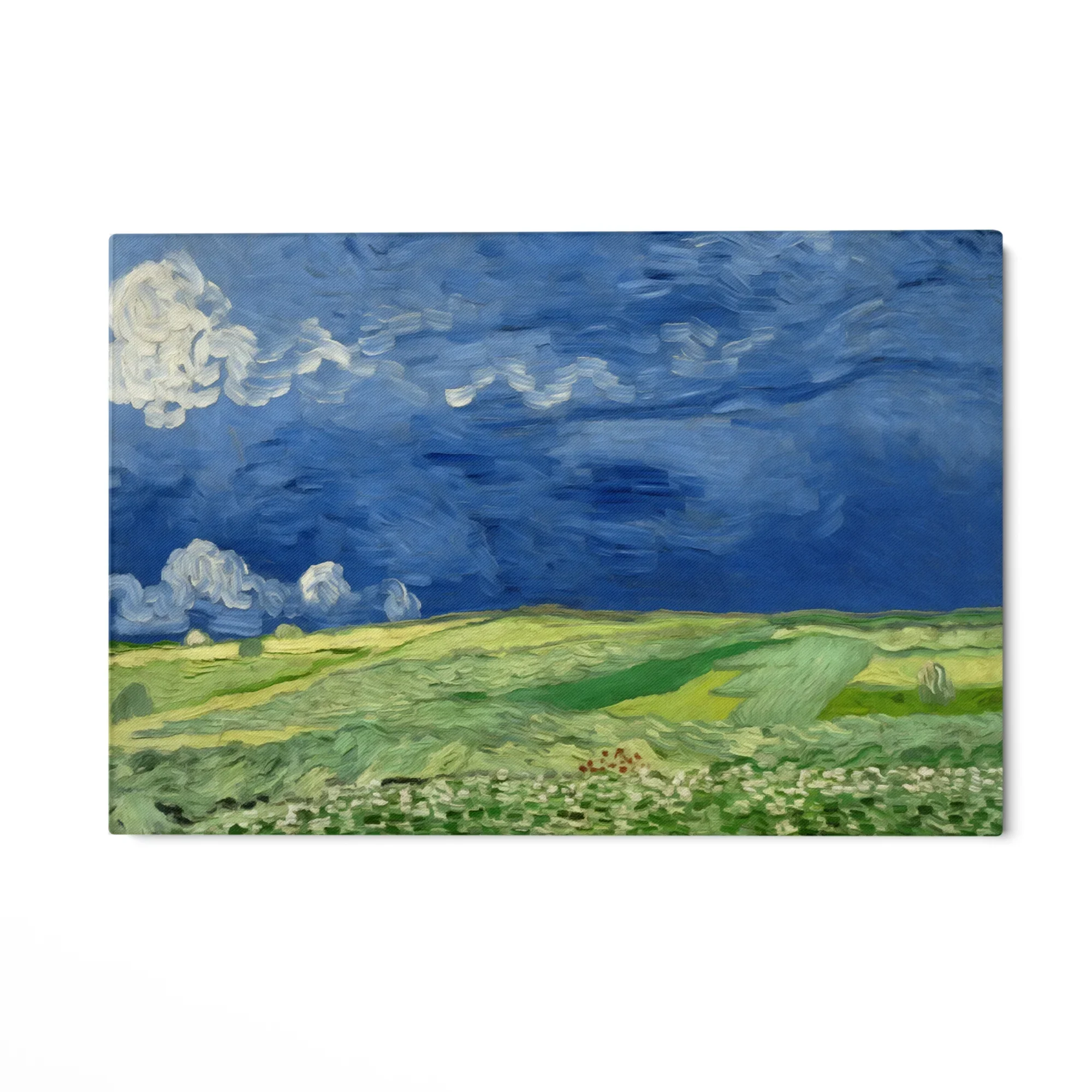 Wheatfields Under Thunderclouds, Vincent Van Gogh - Image 4