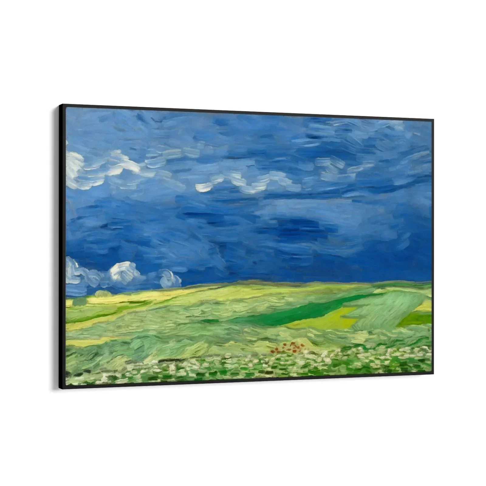 Wheatfields Under Thunderclouds, Vincent Van Gogh - Image 7