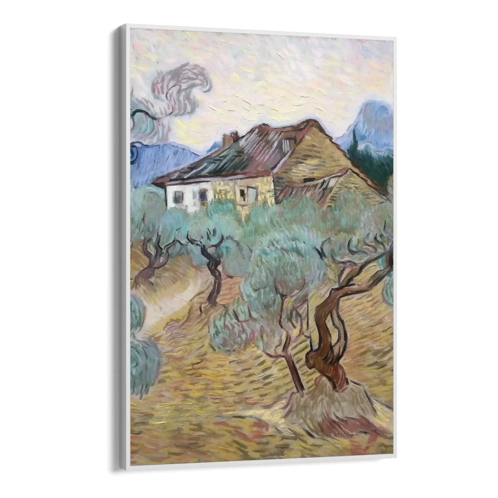 White Cottage Among Olive Trees, Vincent Van Gogh - Image 11