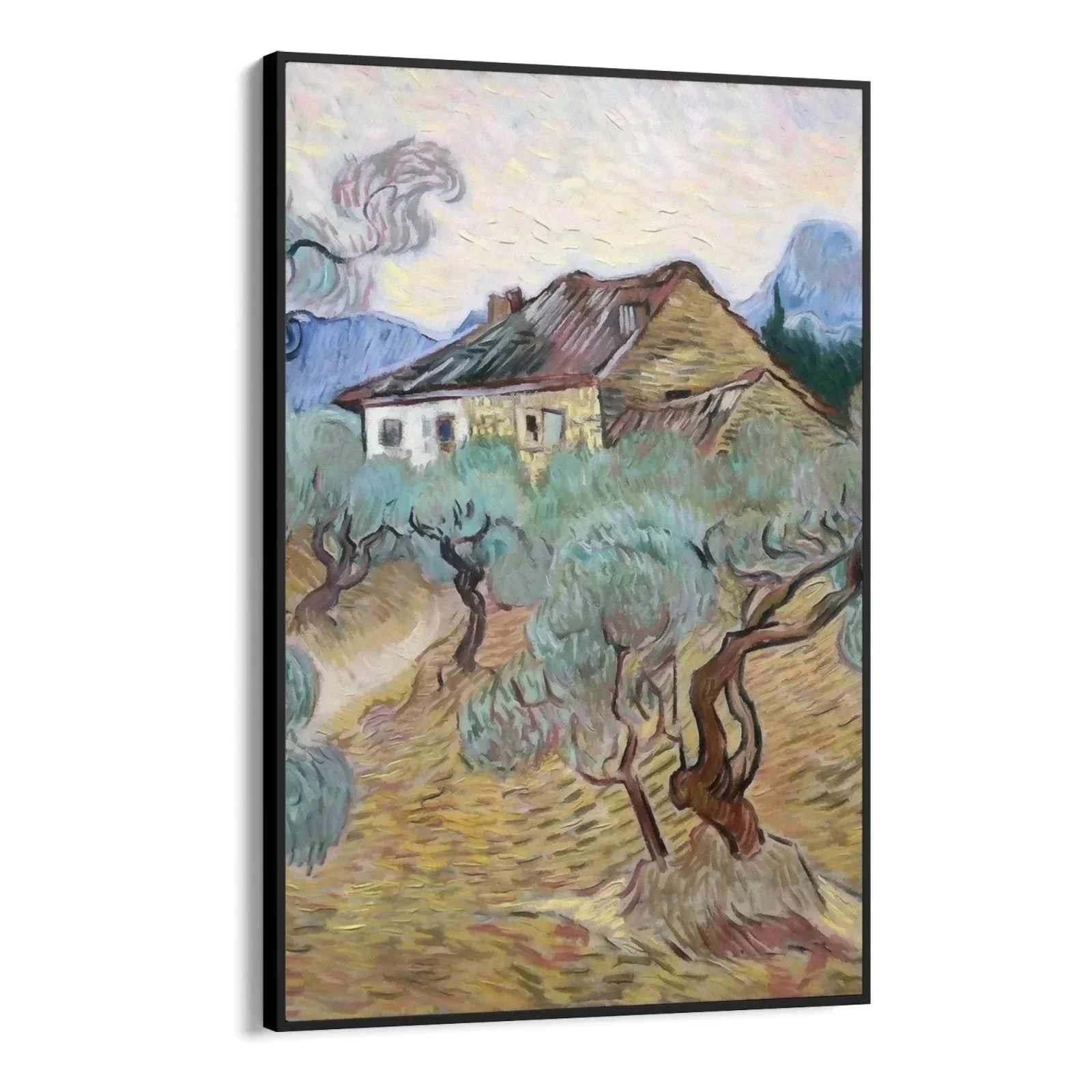 White Cottage Among Olive Trees, Vincent Van Gogh - Image 7